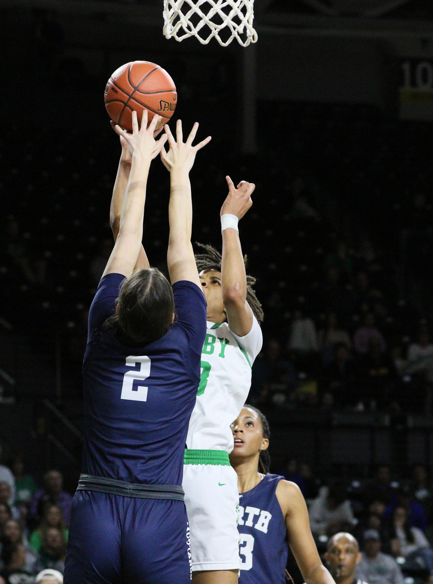 Girls state basketball vs. Blue Valley North (Photos by Maggie Elliott)