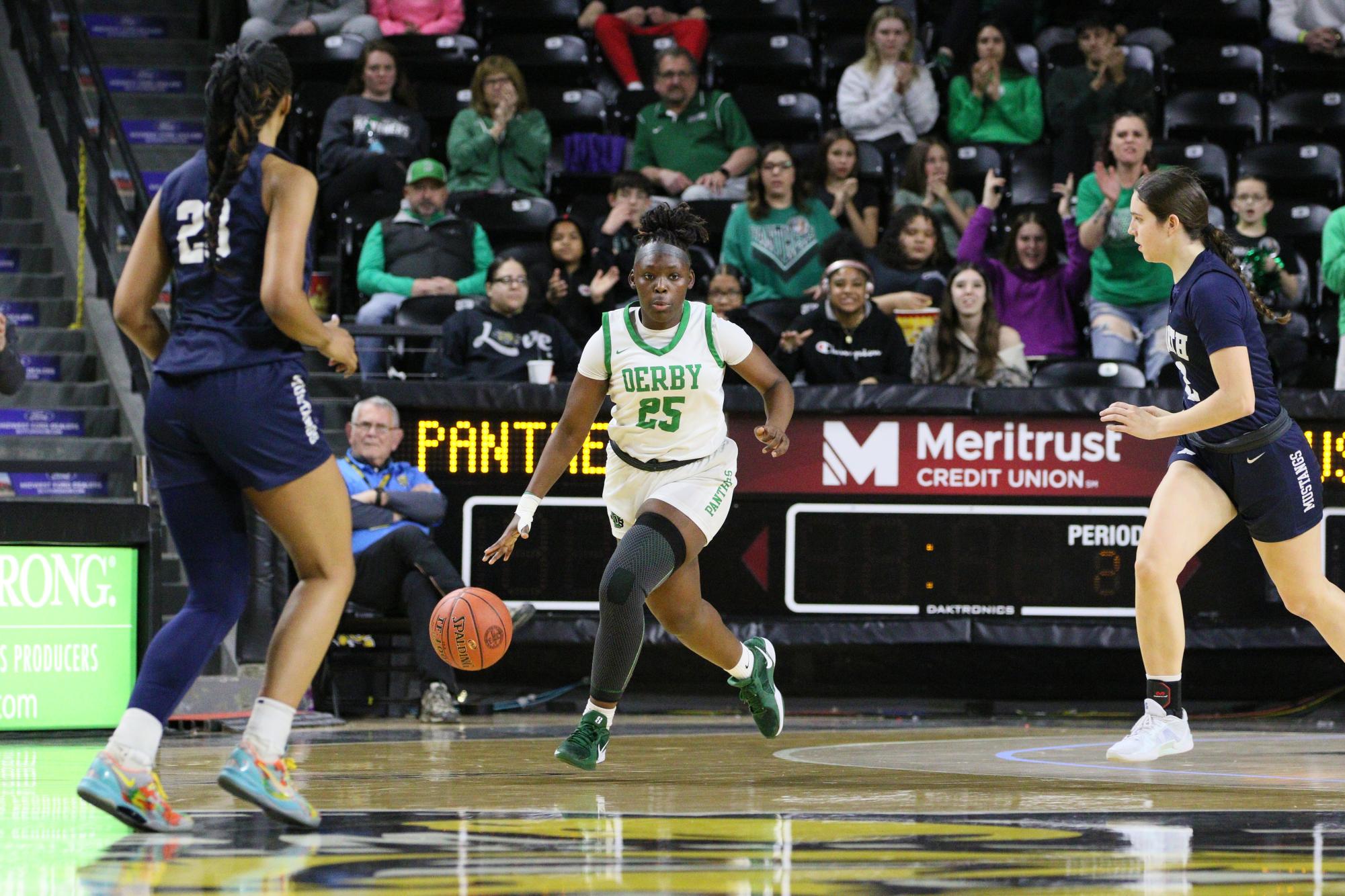 Girls state basketball vs. Blue Valley North (Photos by Maggie Elliott)