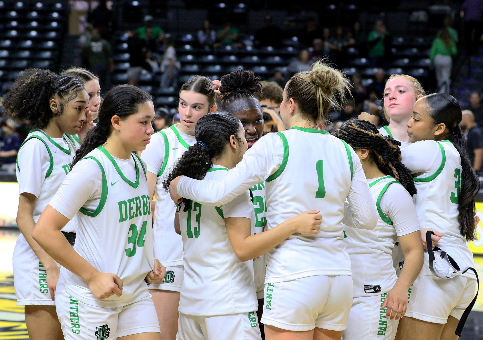 Girls state basketball vs. Blue Valley North (Photos by Maggie Elliott)