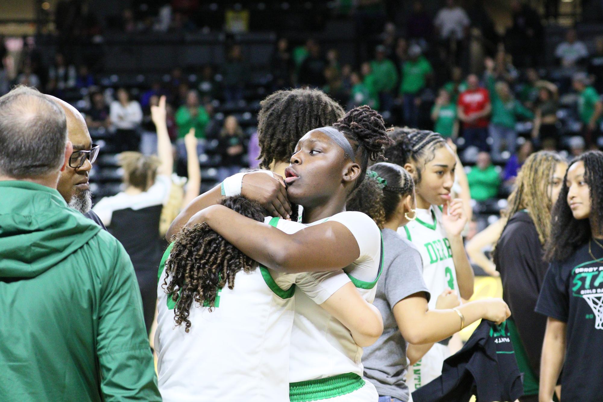 Girls state basketball vs. Blue Valley North (Photos by Maggie Elliott)