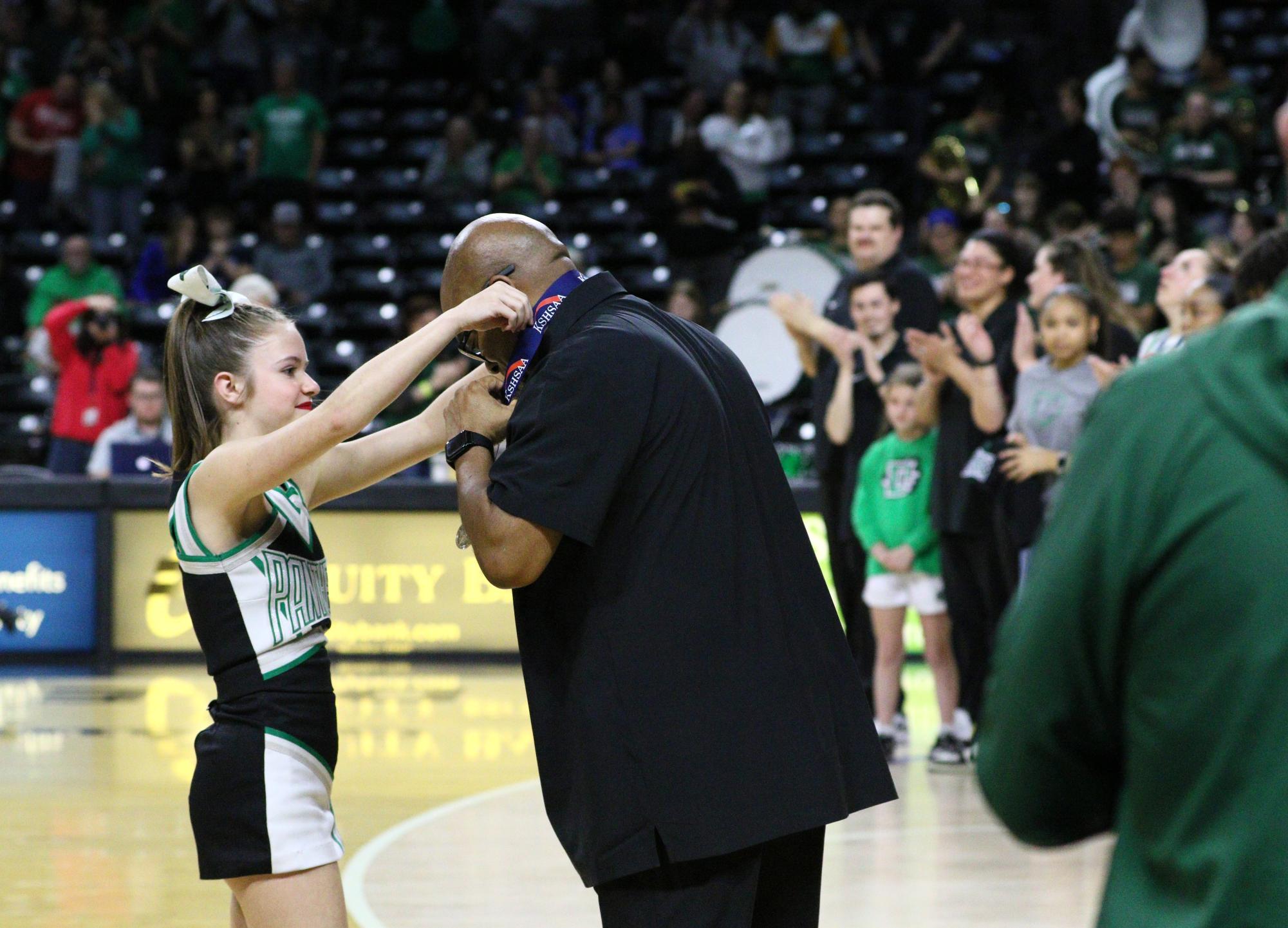 Girls state basketball vs. Blue Valley North (Photos by Maggie Elliott)