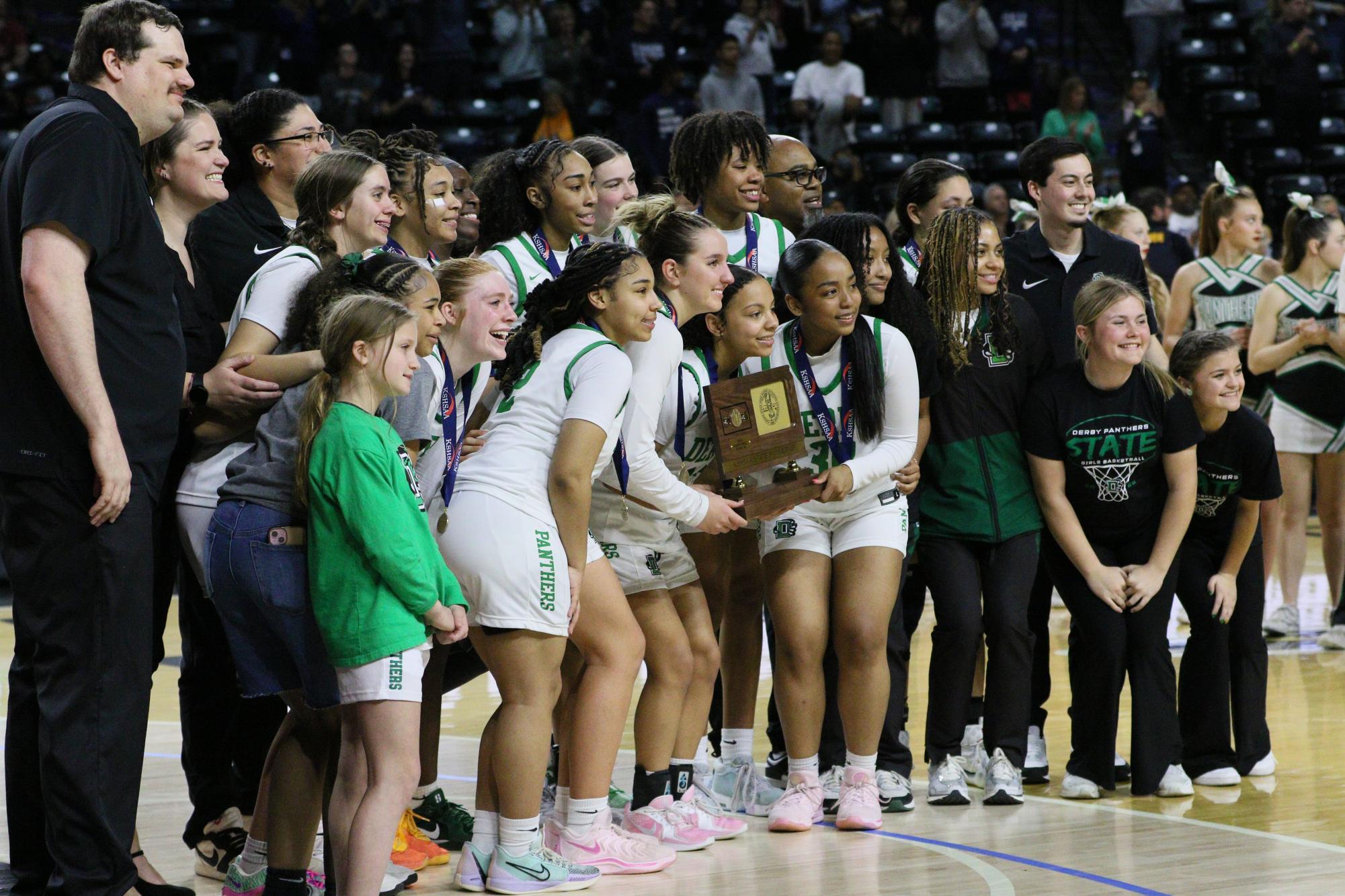 Girls state basketball vs. Blue Valley North (Photos by Maggie Elliott)