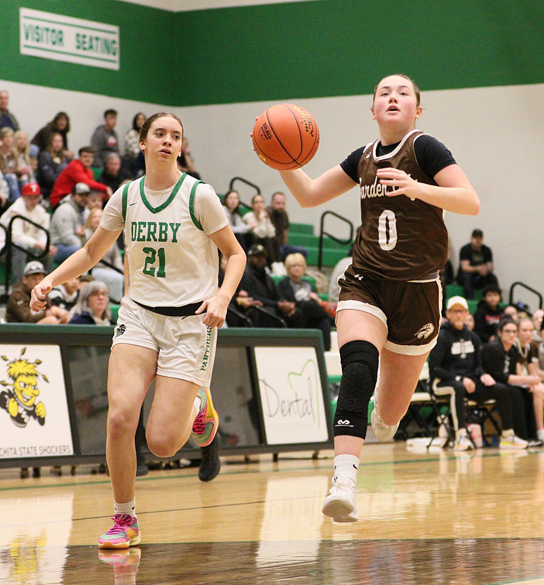Girls basketball sub-state vs. Garden City (Photos by Maggie Elliott)