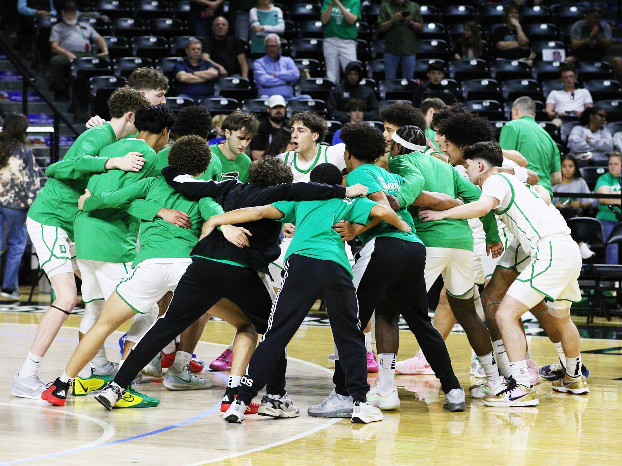 Boys state basketball vs. Olathe North (Photos by Maggie Elliott)