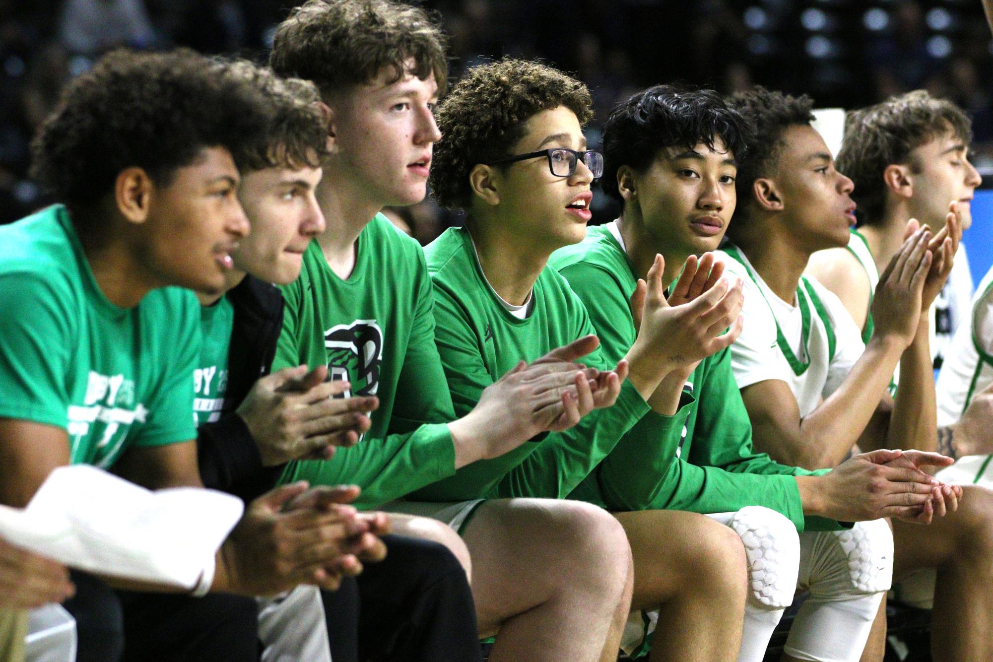 Boys state basketball vs. Olathe North (Photos by Maggie Elliott)