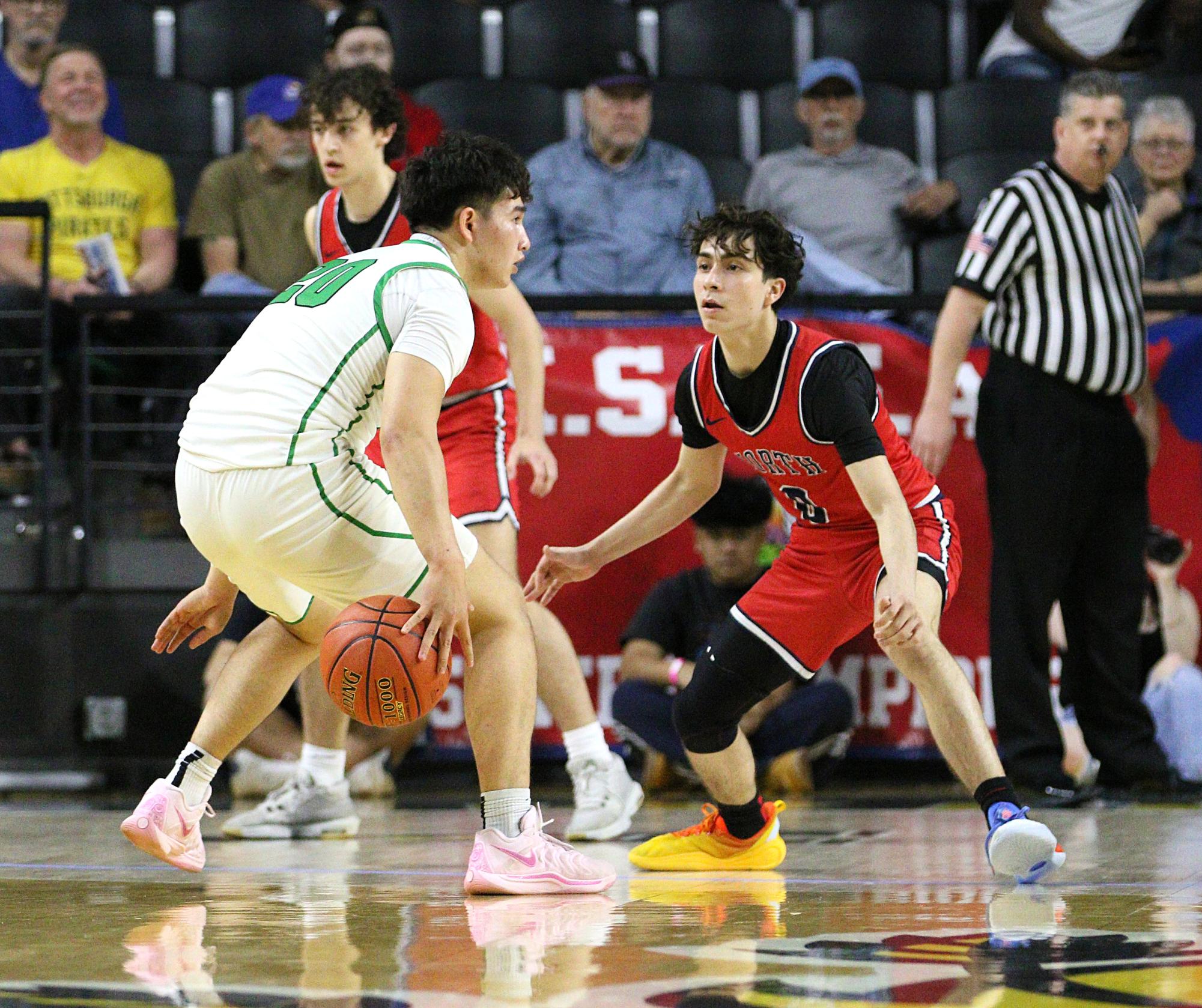 Boys state basketball vs. Olathe North (Photos by Maggie Elliott)