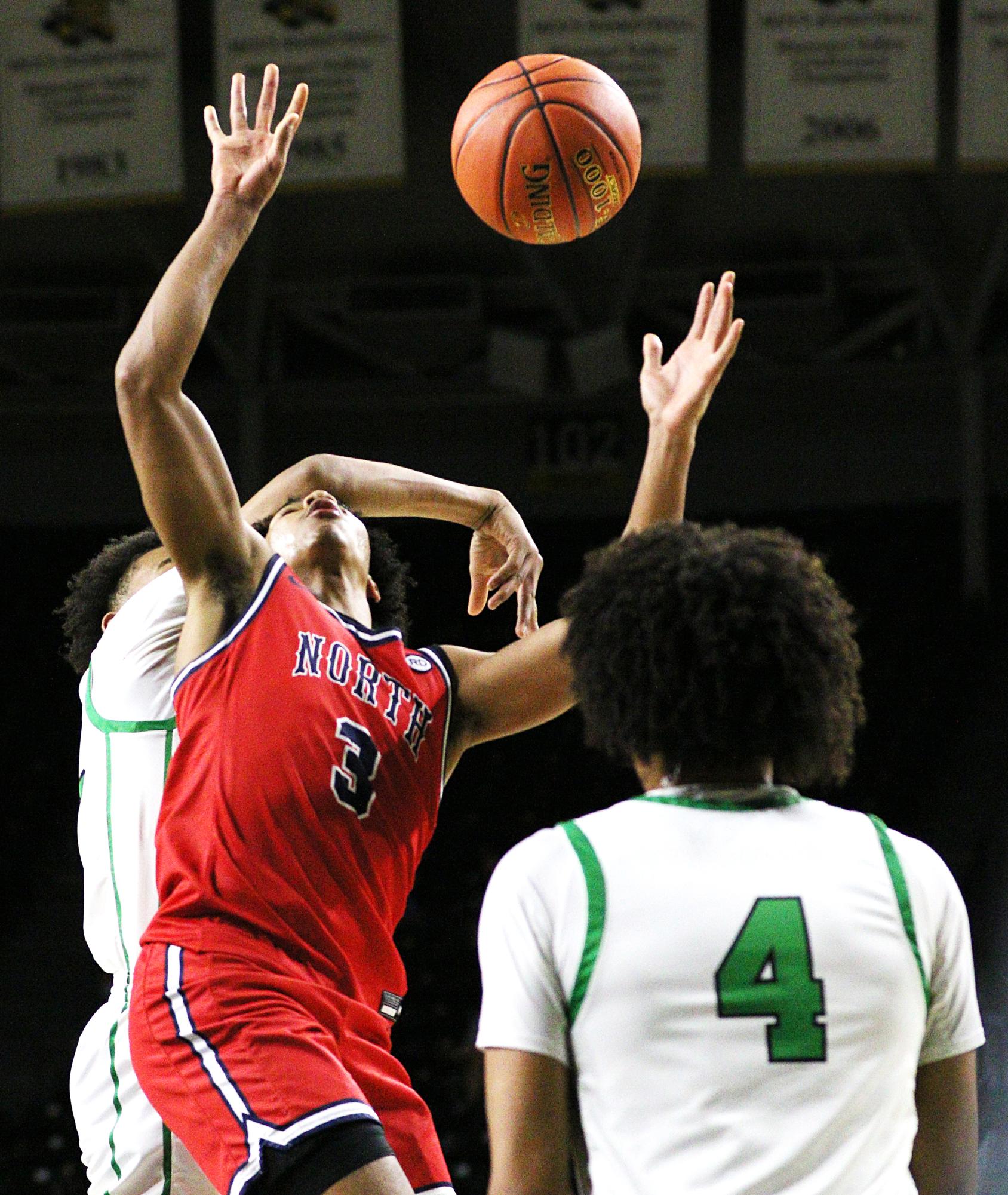 Boys state basketball vs. Olathe North (Photos by Maggie Elliott)