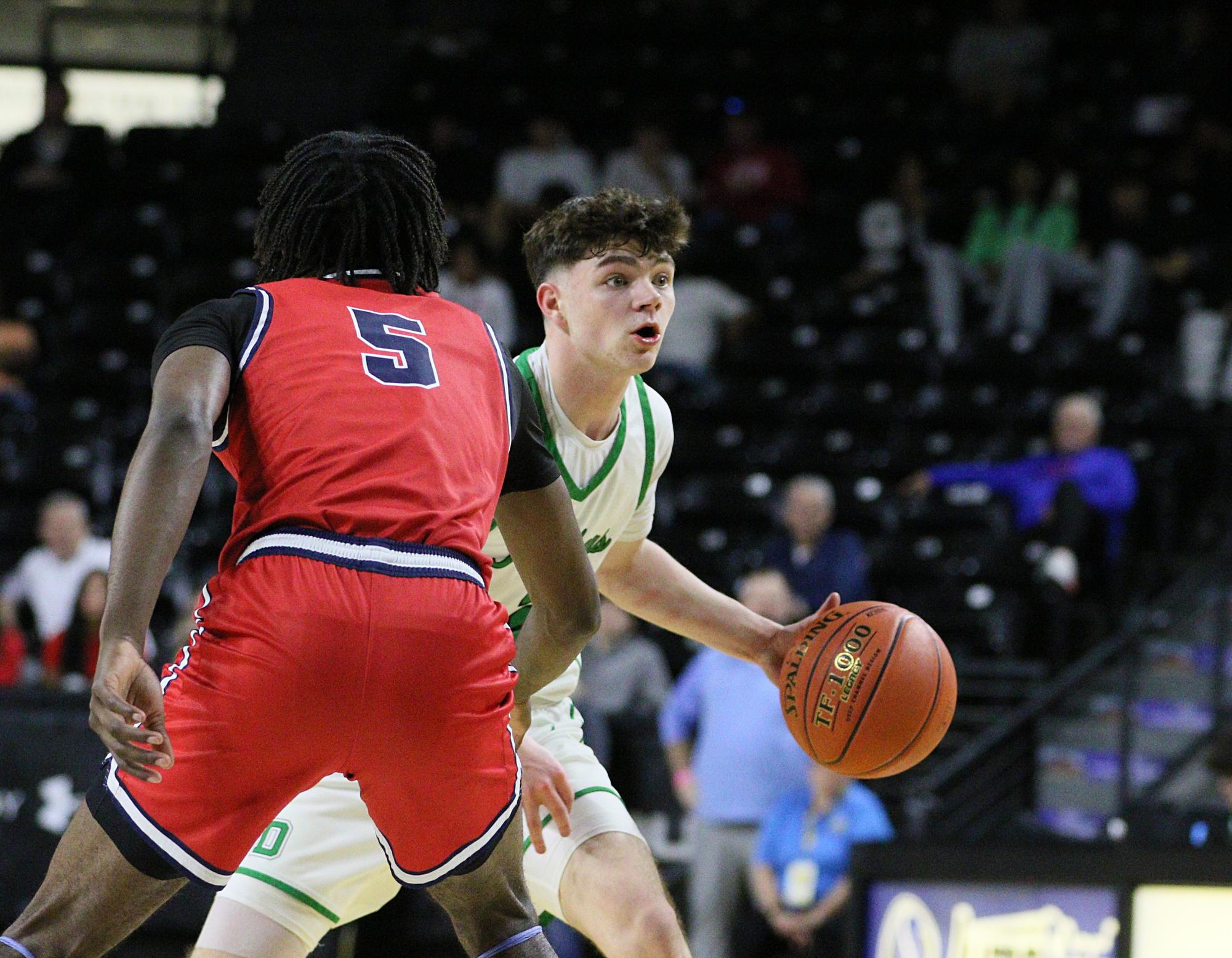 Boys state basketball vs. Olathe North (Photos by Maggie Elliott)