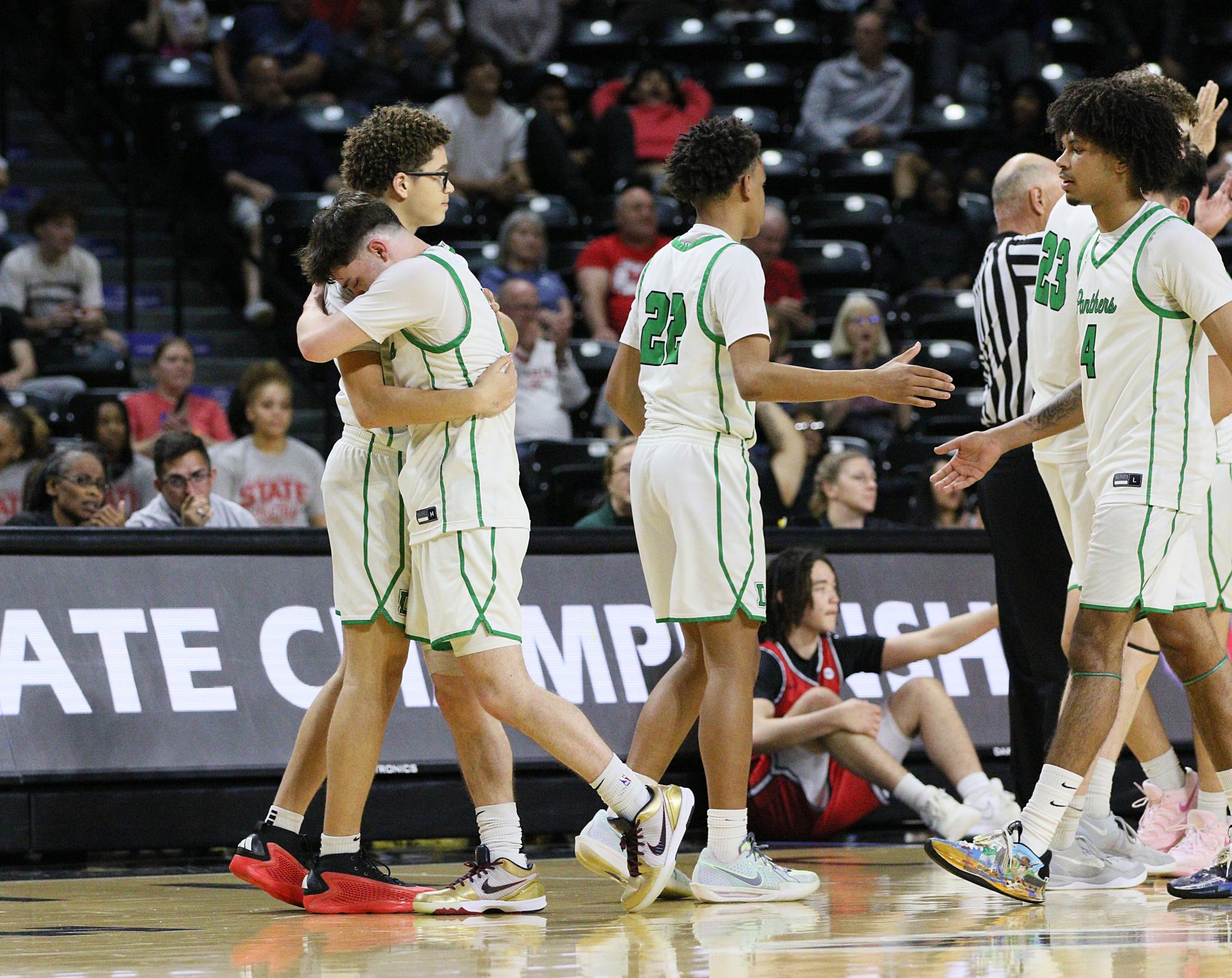 Boys state basketball vs. Olathe North (Photos by Maggie Elliott)