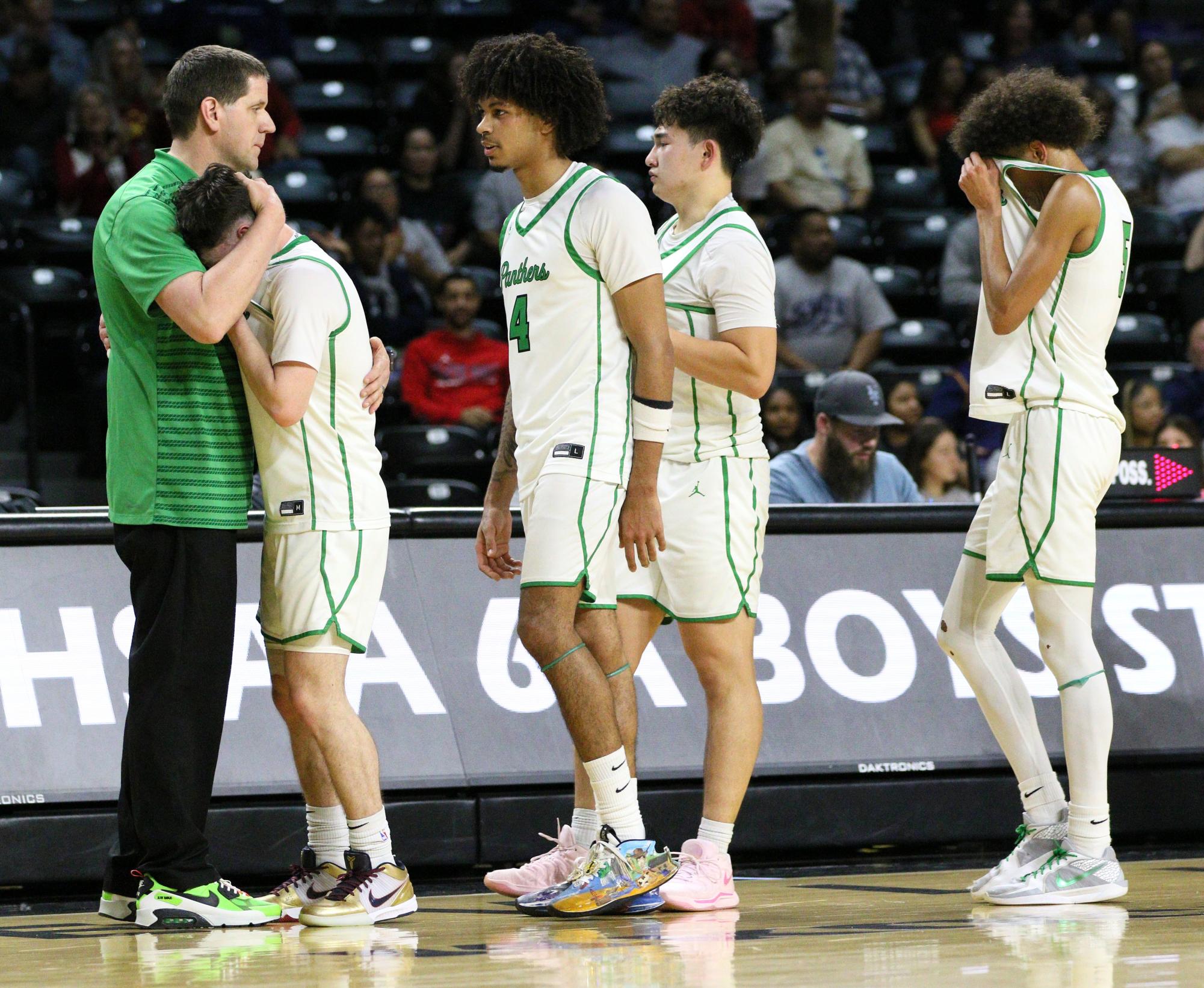 Boys state basketball vs. Olathe North (Photos by Maggie Elliott)