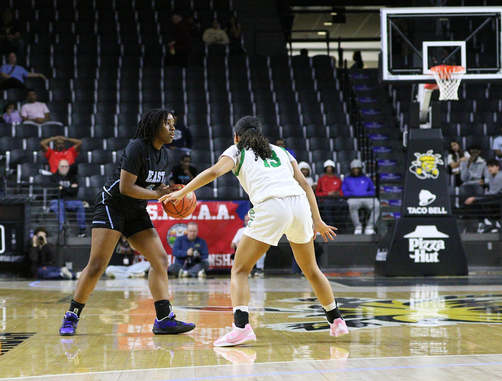 Girls state basketball vs. Wichita East (Photos by Maggie Elliott)