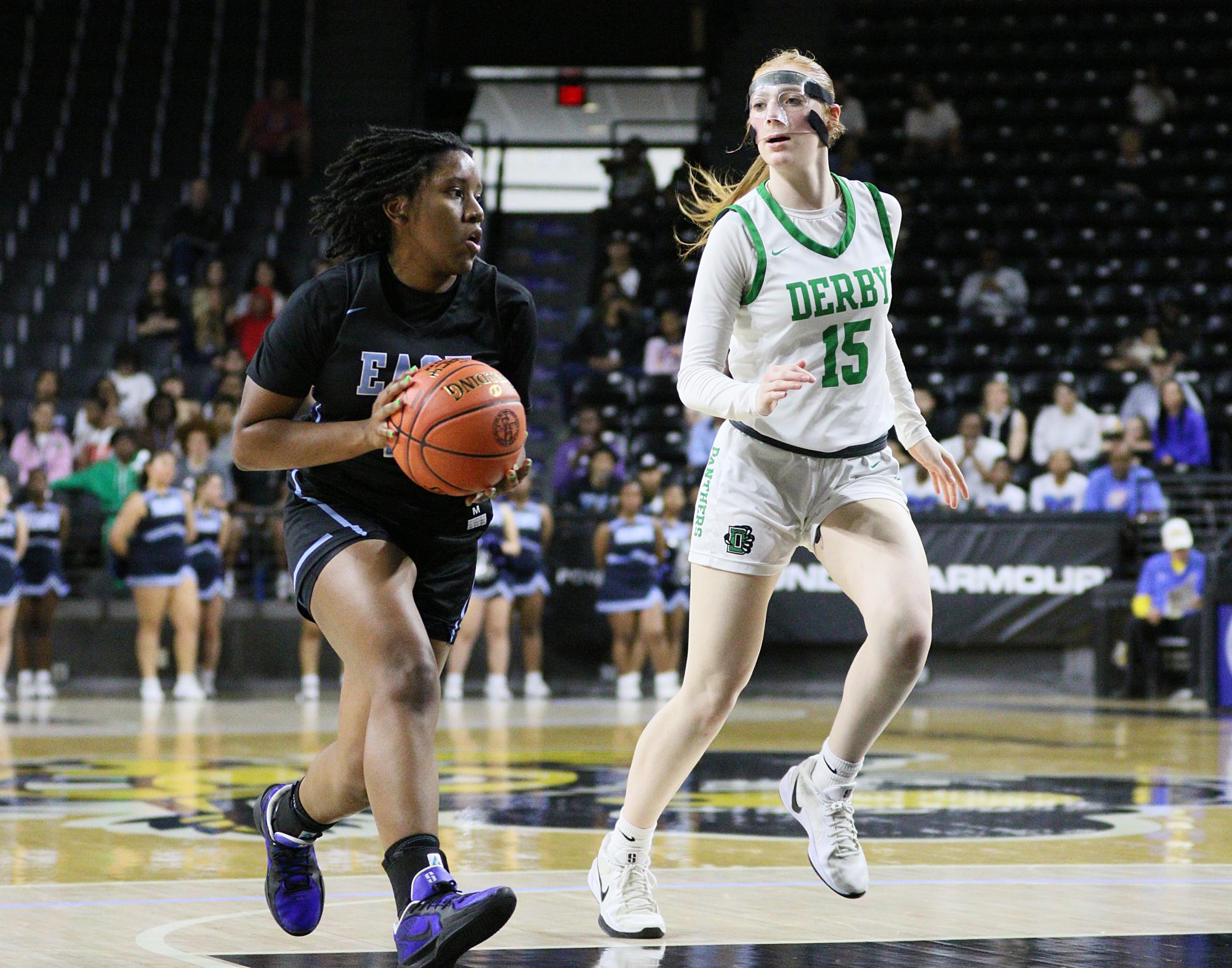 Girls state basketball vs. Wichita East (Photos by Maggie Elliott)