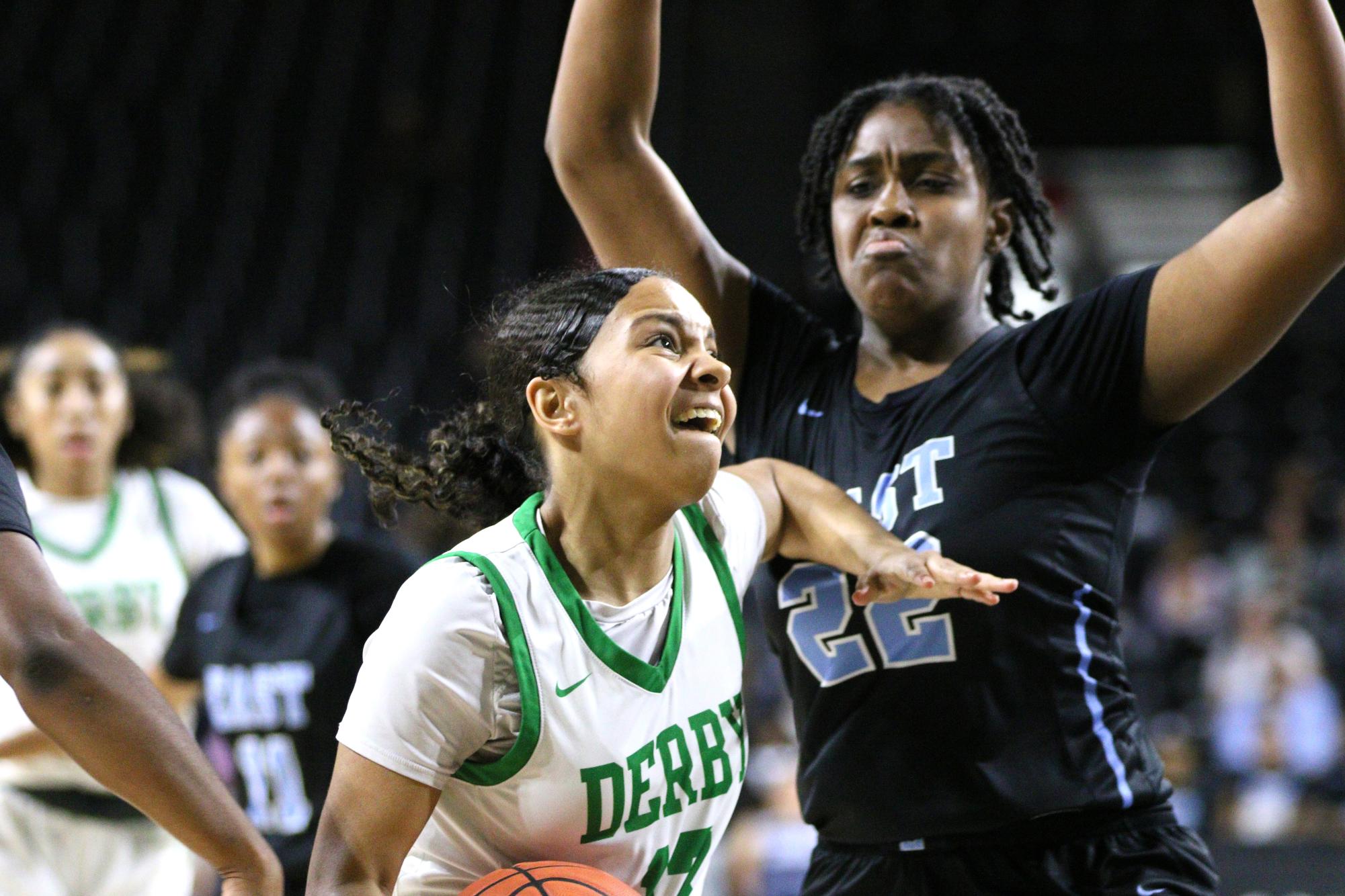 Girls state basketball vs. Wichita East (Photos by Maggie Elliott)