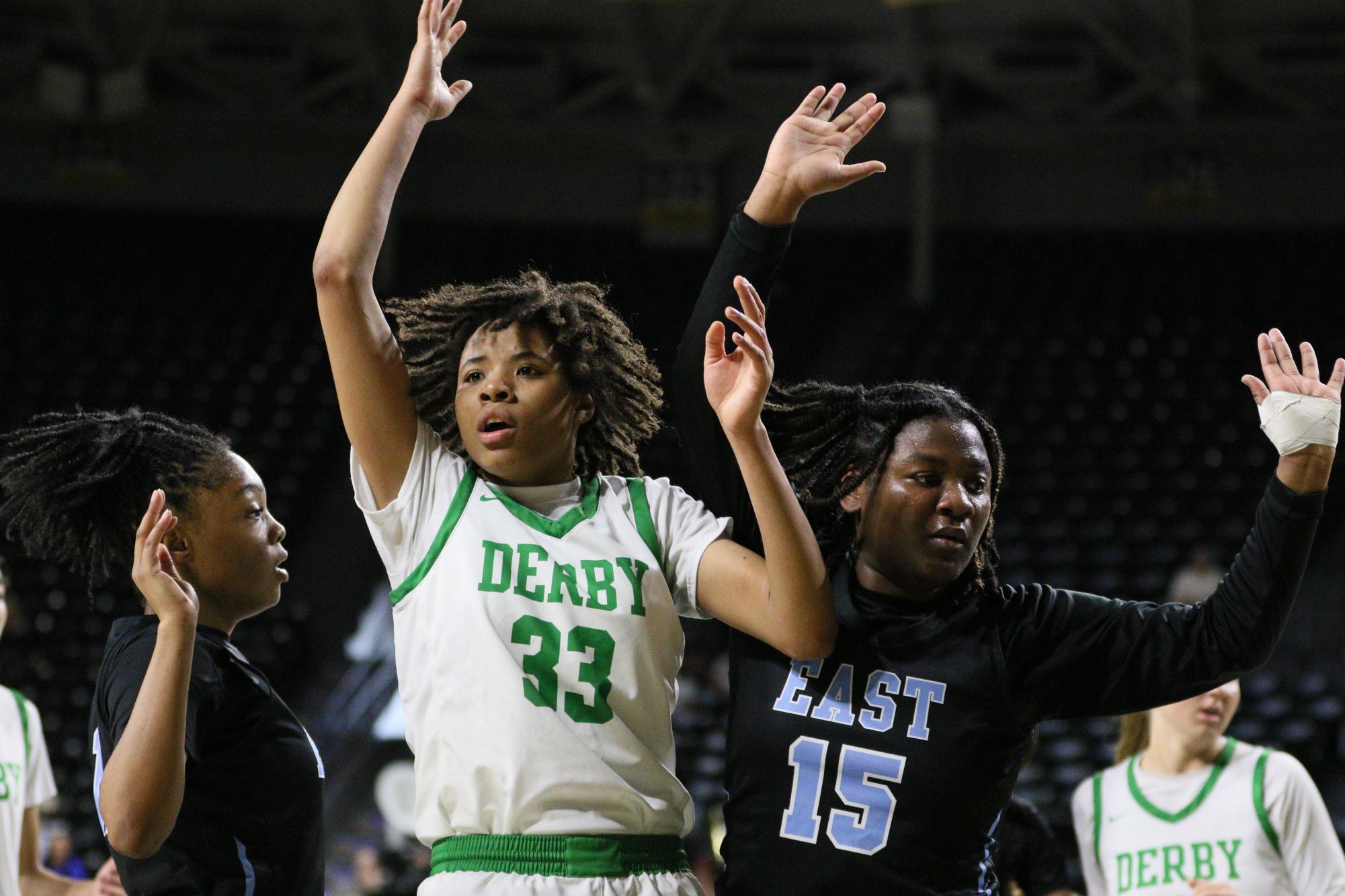 Girls state basketball vs. Wichita East (Photos by Maggie Elliott)