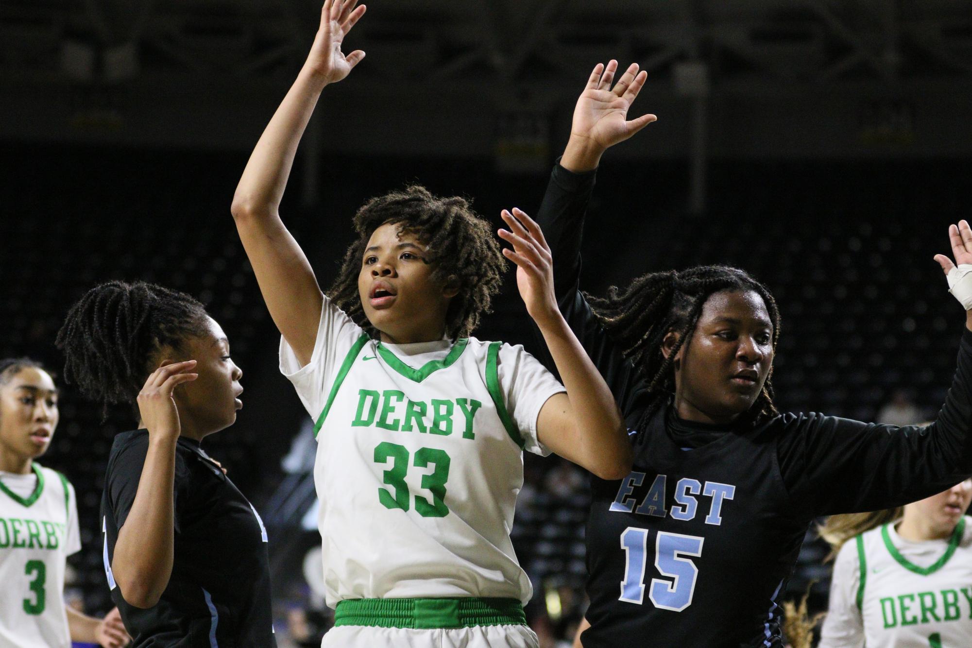 Girls state basketball vs. Wichita East (Photos by Maggie Elliott)