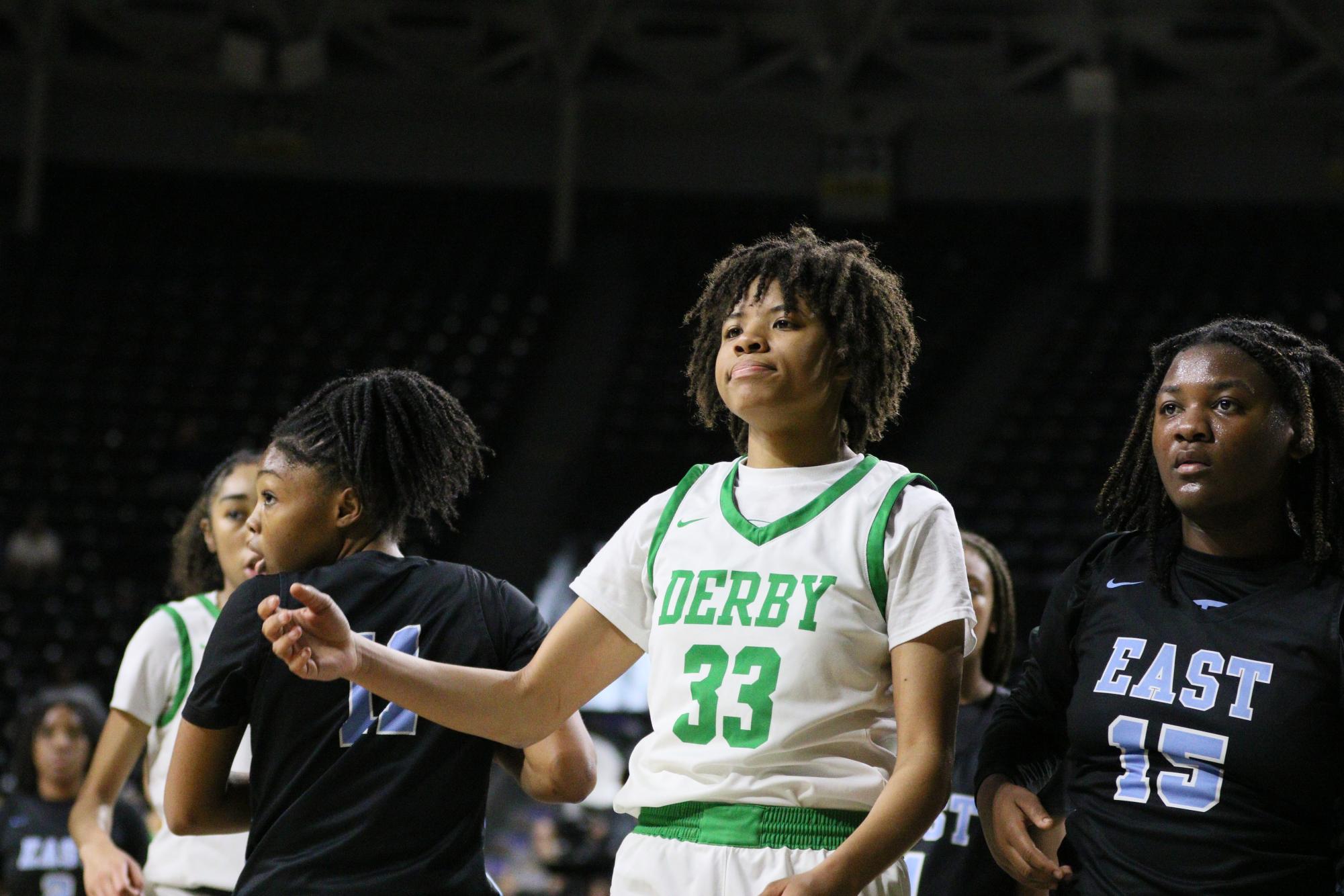 Girls state basketball vs. Wichita East (Photos by Maggie Elliott)