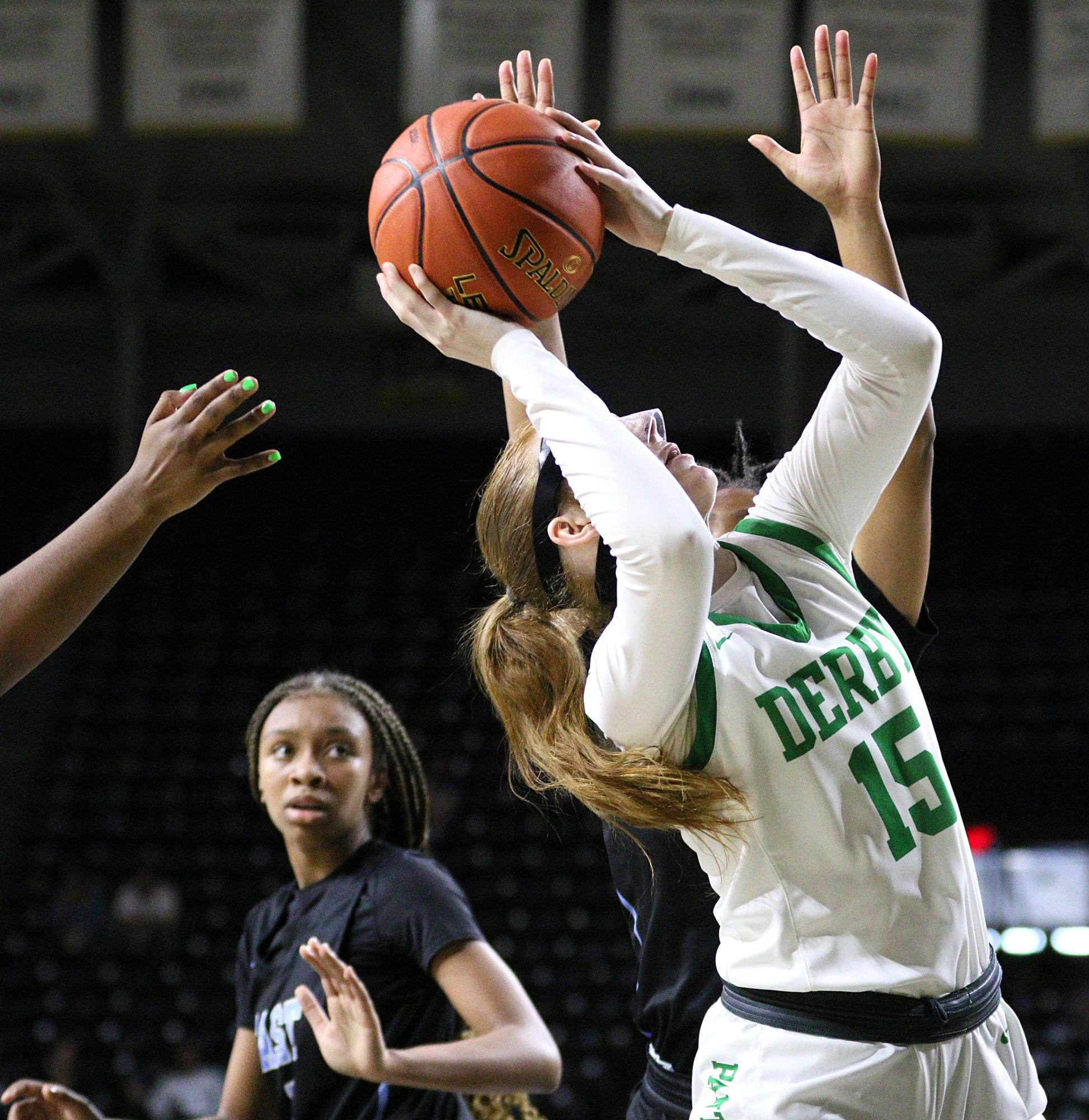 Girls state basketball vs. Wichita East (Photos by Maggie Elliott)