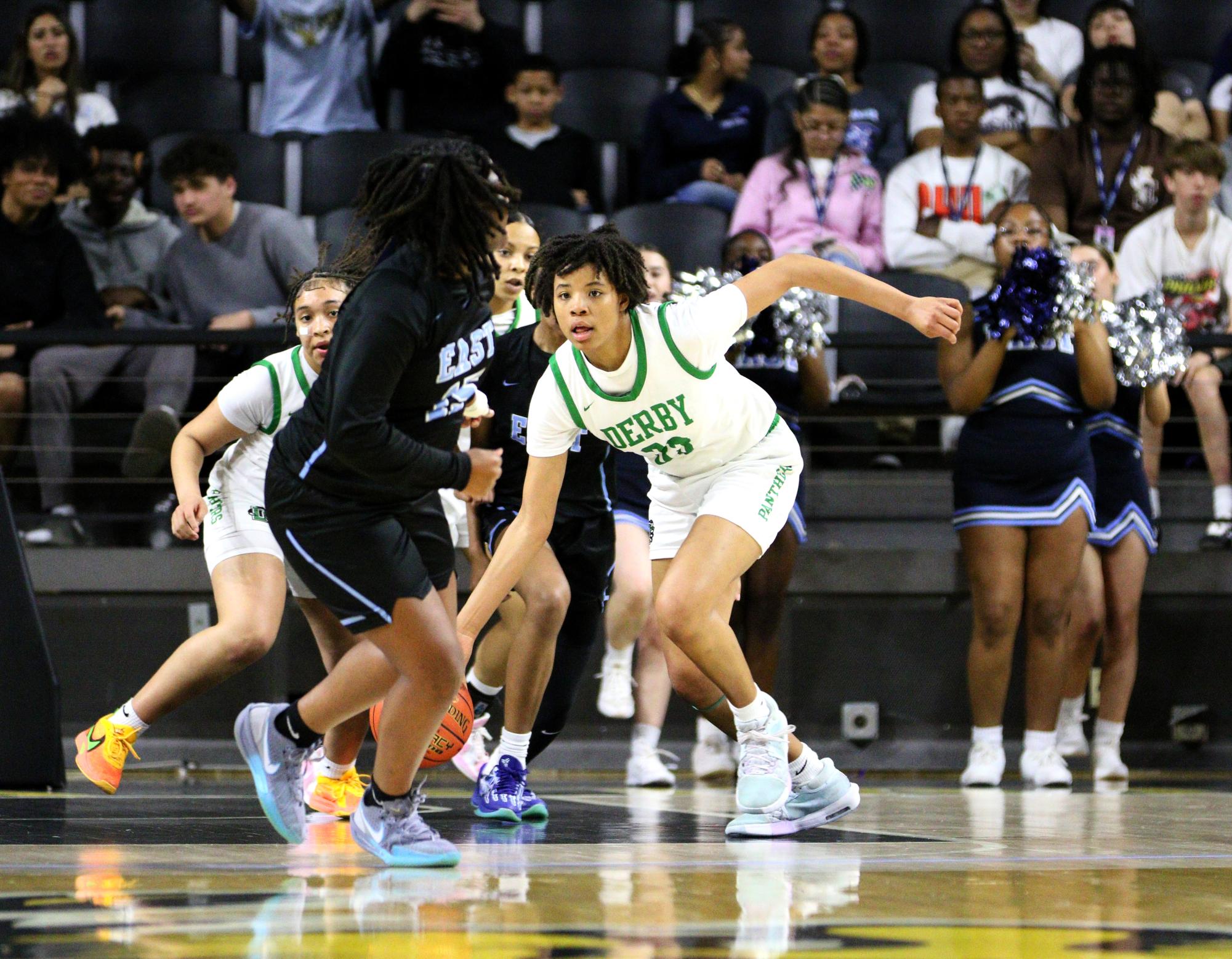 Girls state basketball vs. Wichita East (Photos by Maggie Elliott)