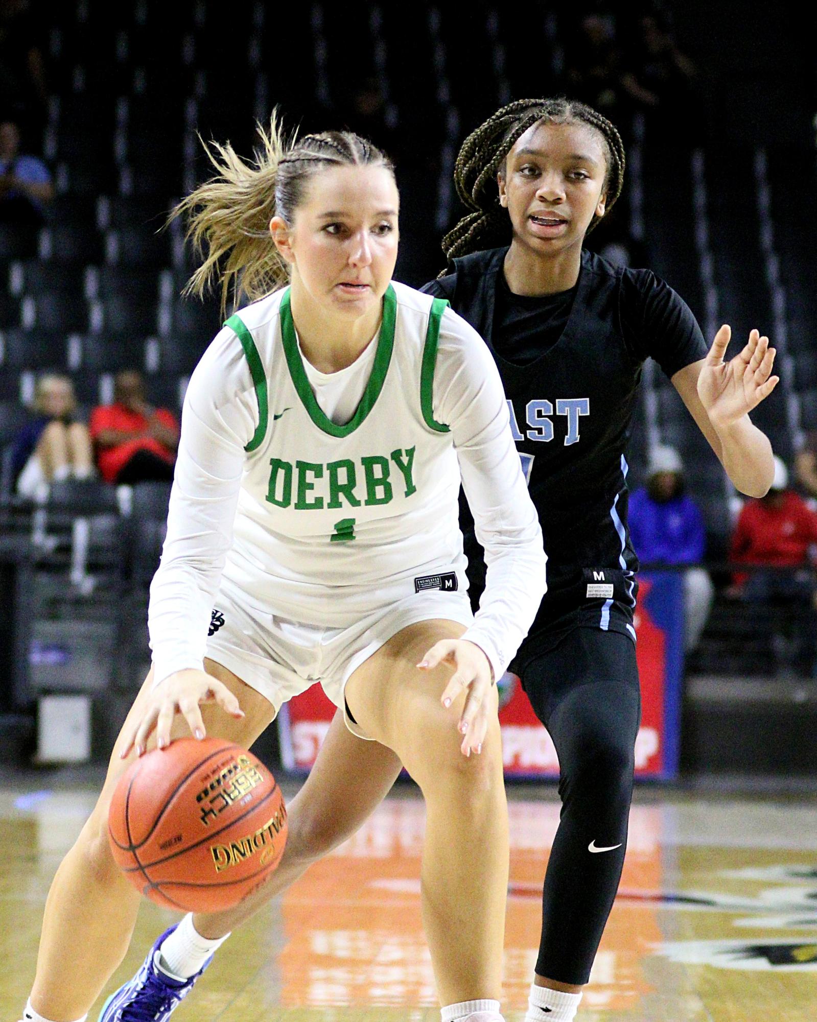 Girls state basketball vs. Wichita East (Photos by Maggie Elliott)