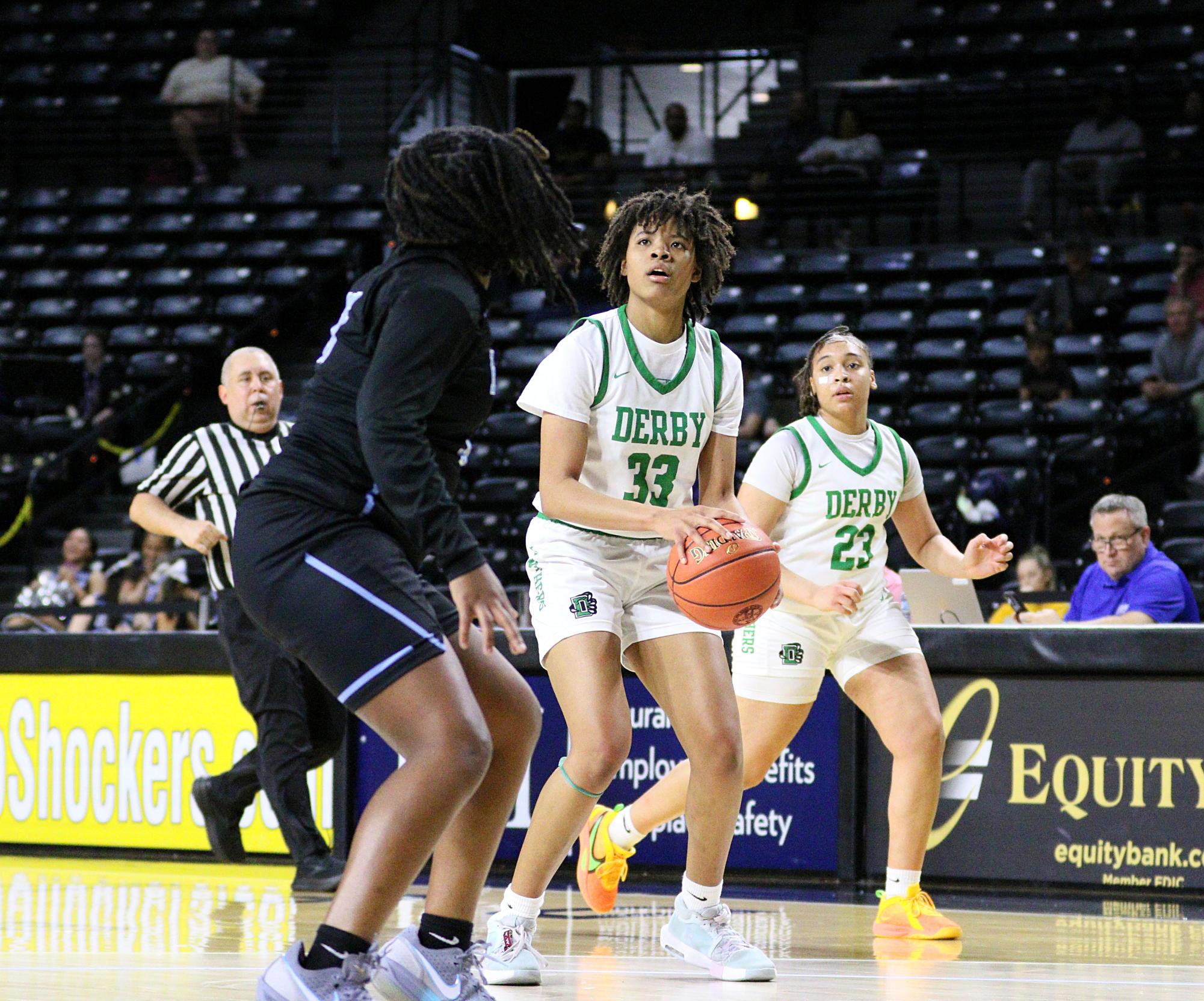 Girls state basketball vs. Wichita East (Photos by Maggie Elliott)