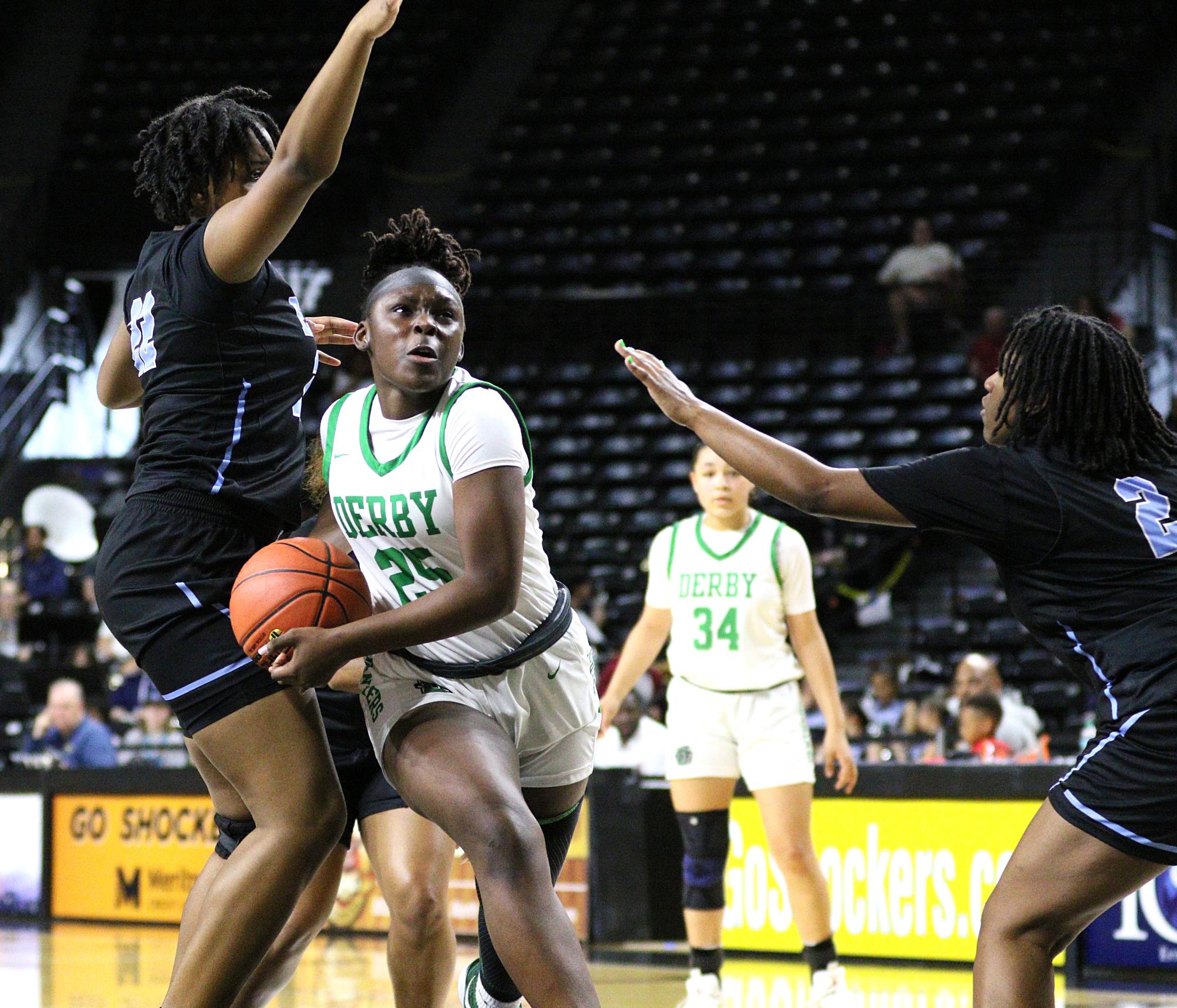 Girls state basketball vs. Wichita East (Photos by Maggie Elliott)