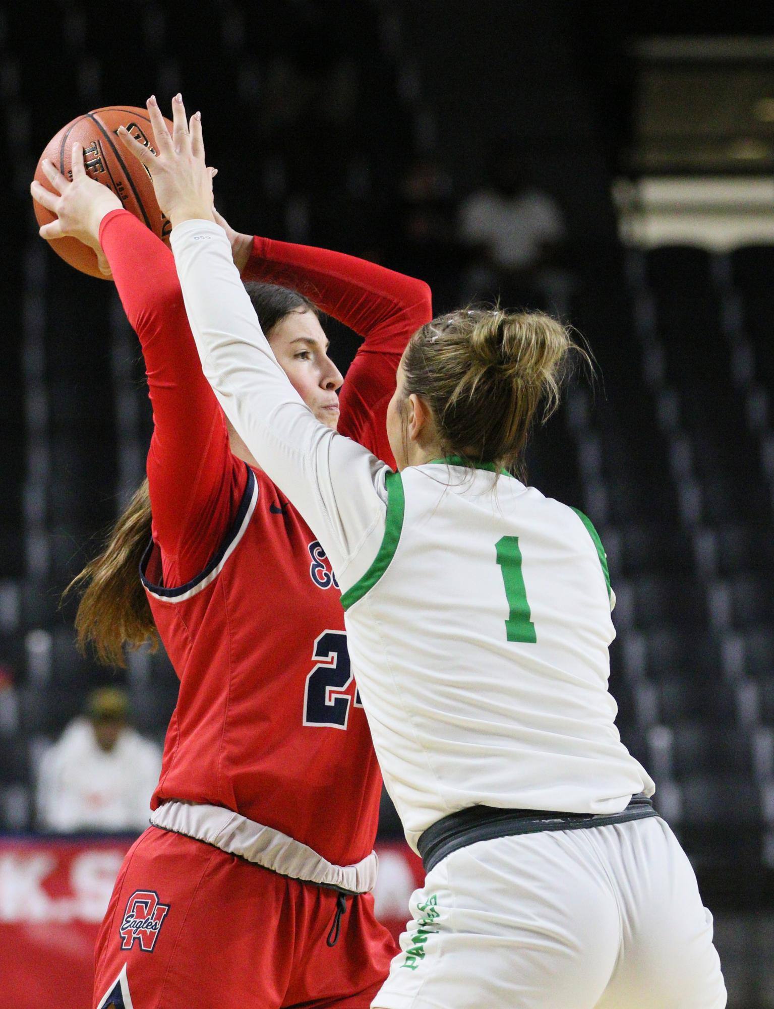 Girls state basketball vs. Olathe North (Photos by Maggie Elliott)