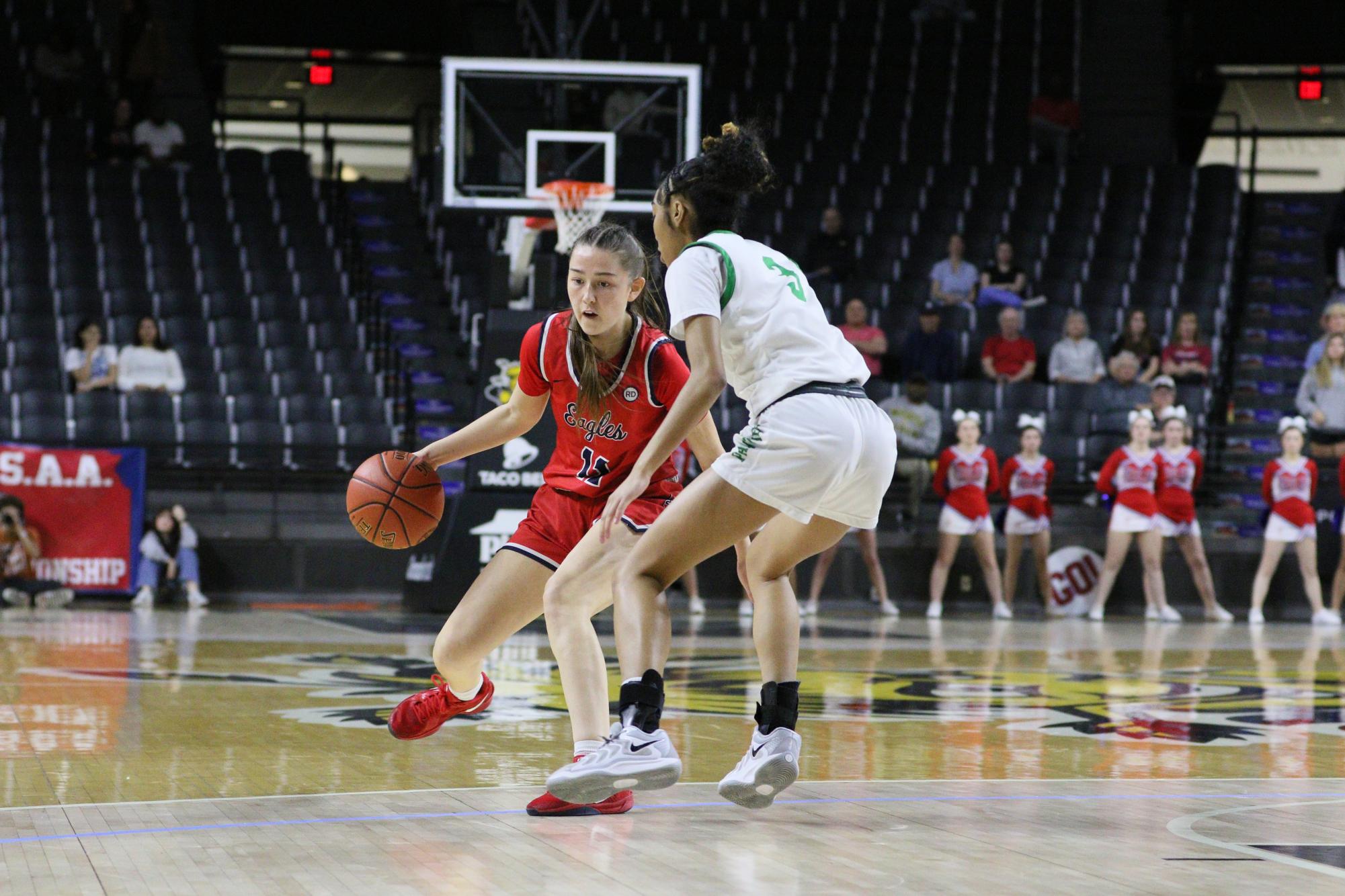 Girls state basketball vs. Olathe North (Photos by Maggie Elliott)