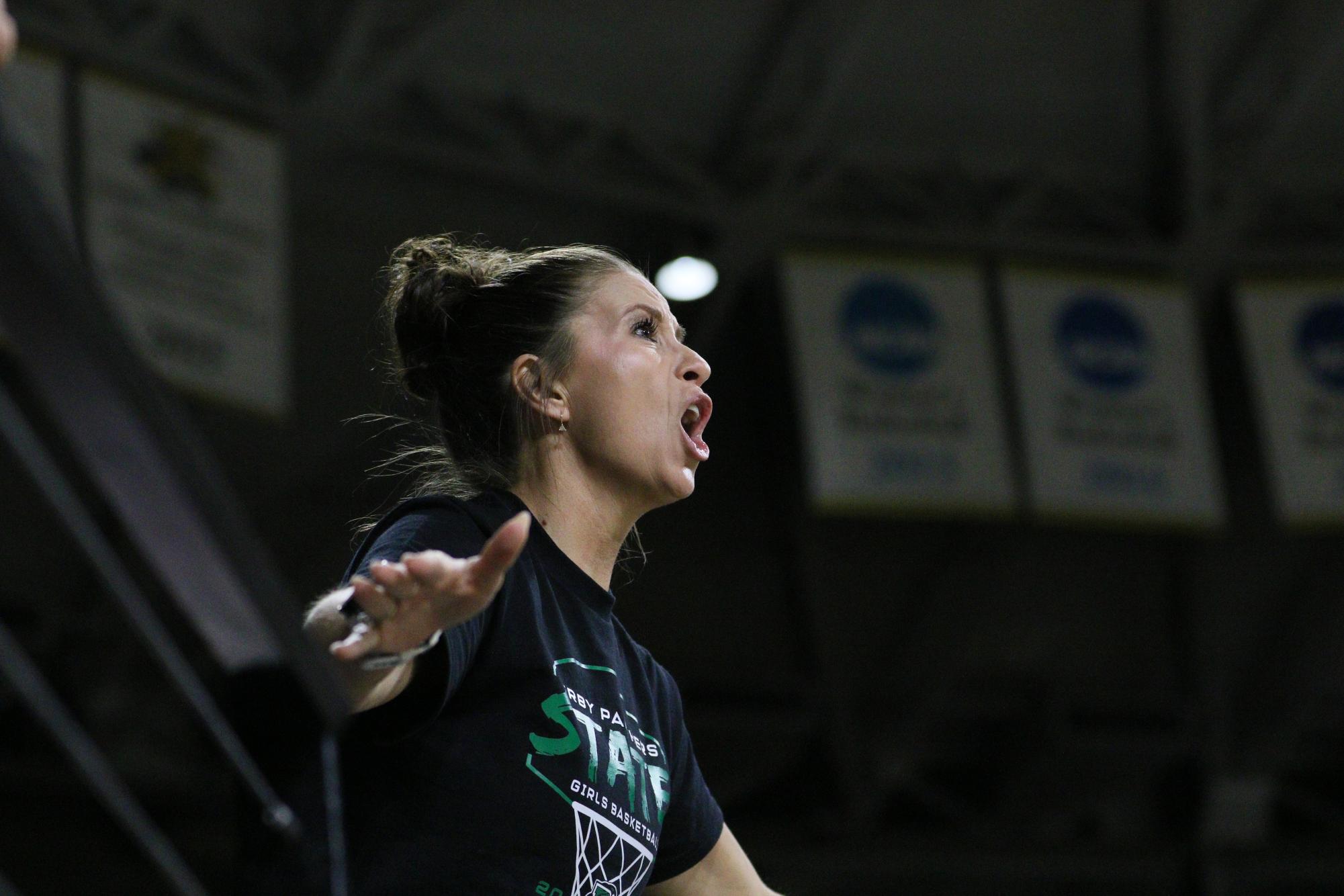 Girls state basketball vs. Olathe North (Photos by Maggie Elliott)