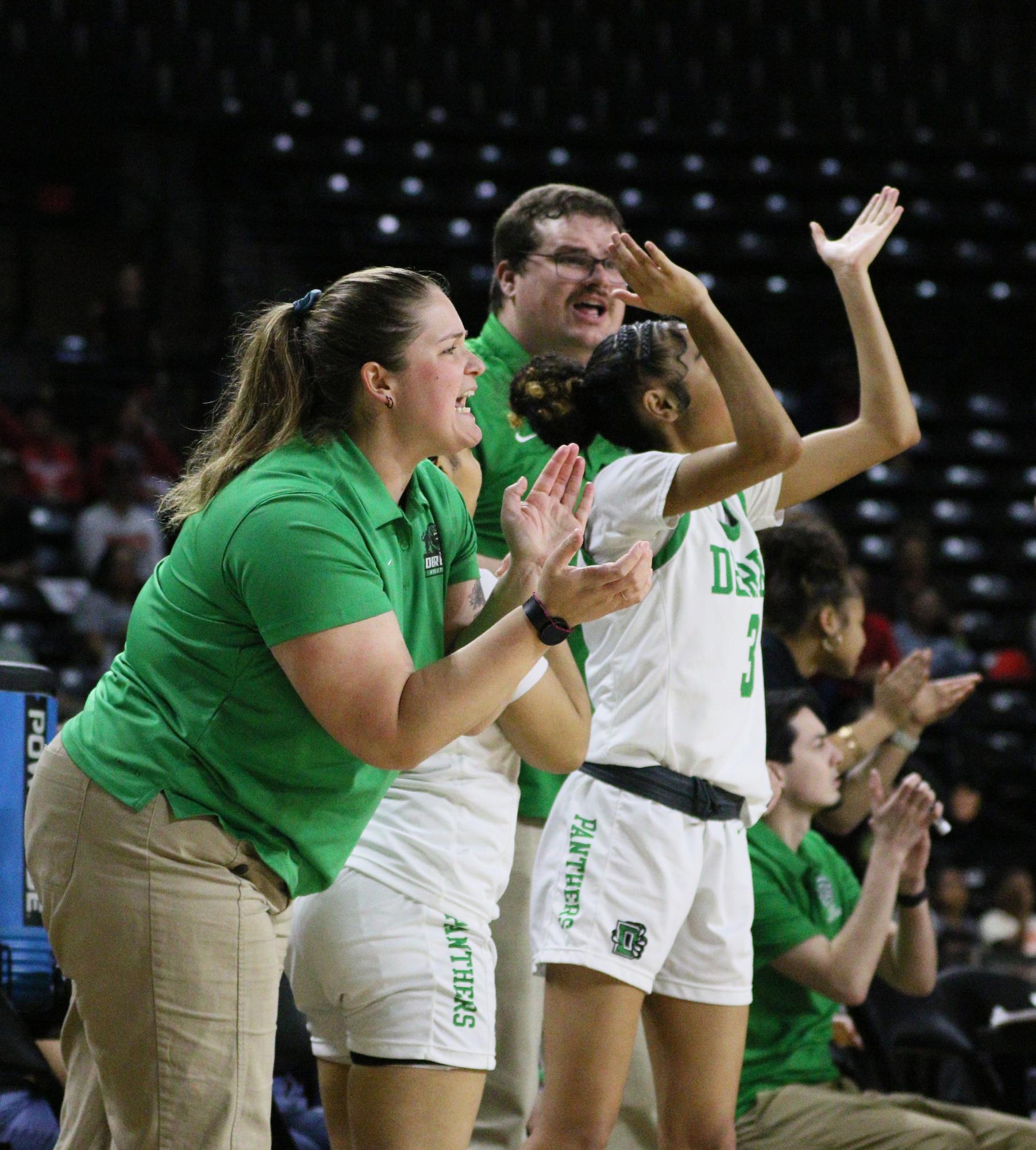 Girls state basketball vs. Olathe North (Photos by Maggie Elliott)