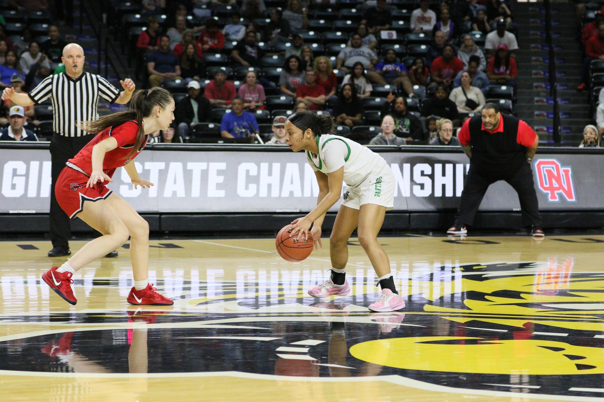 Girls state basketball vs. Olathe North (Photos by Maggie Elliott)