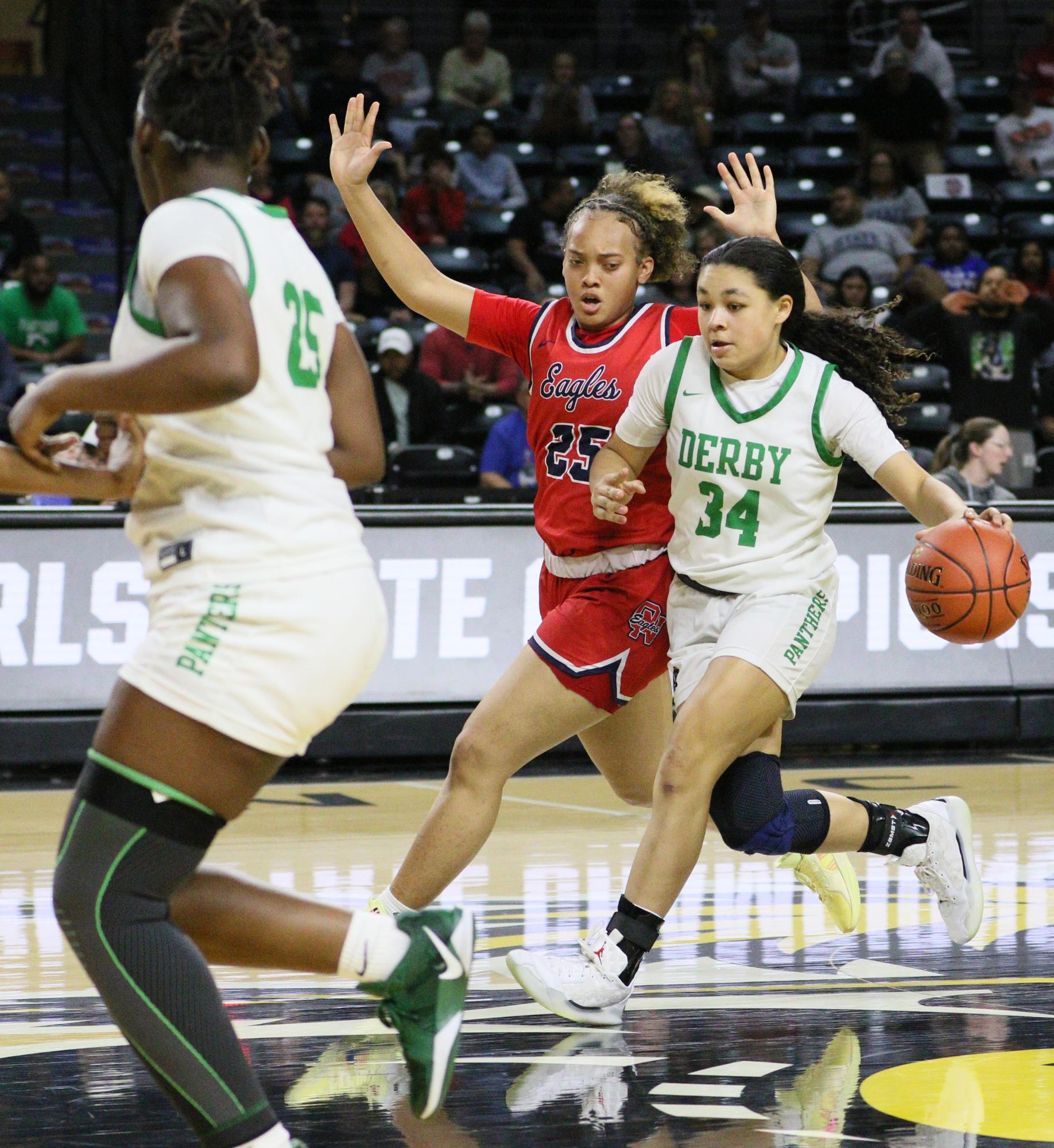 Girls state basketball vs. Olathe North (Photos by Maggie Elliott)