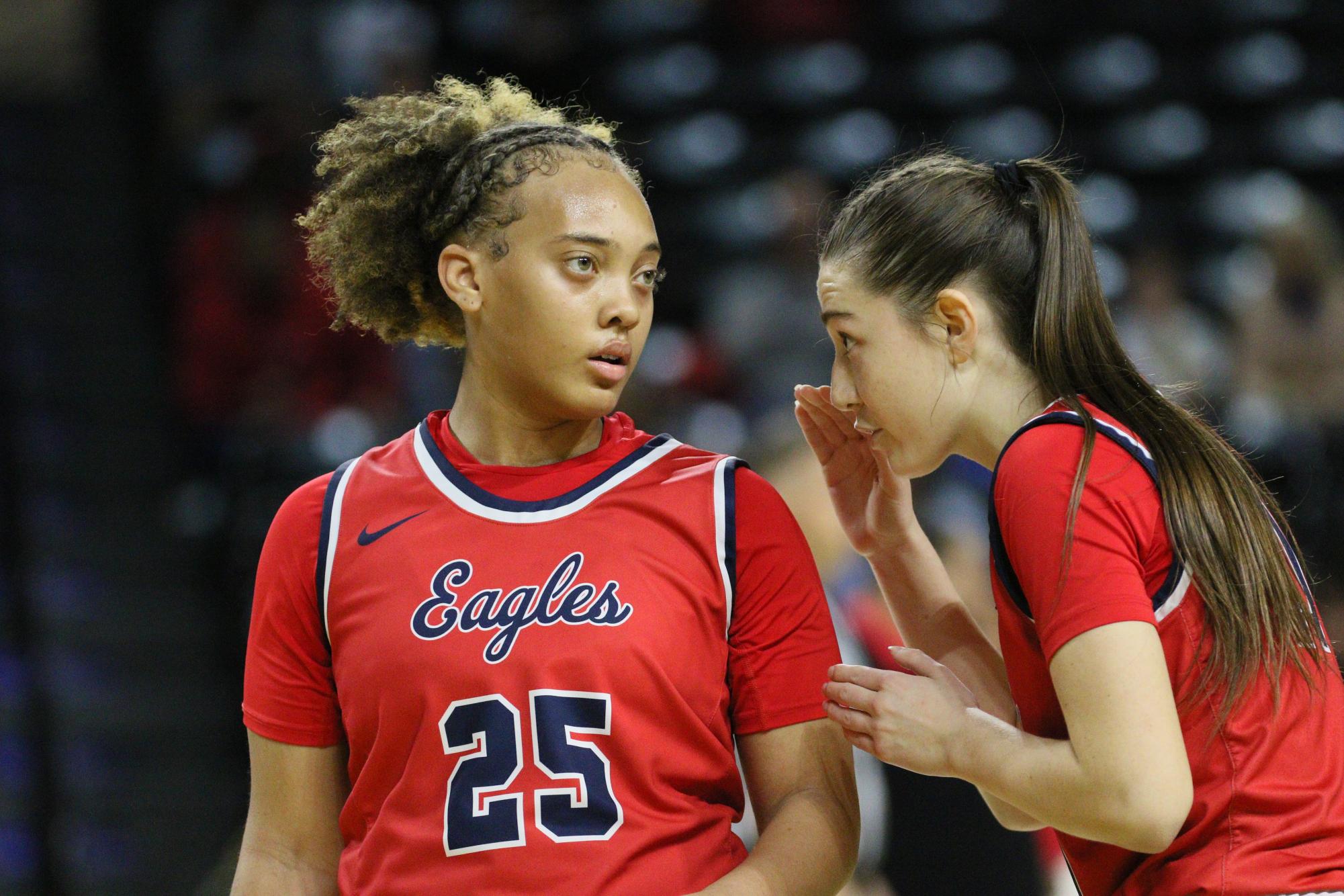 Girls state basketball vs. Olathe North (Photos by Maggie Elliott)