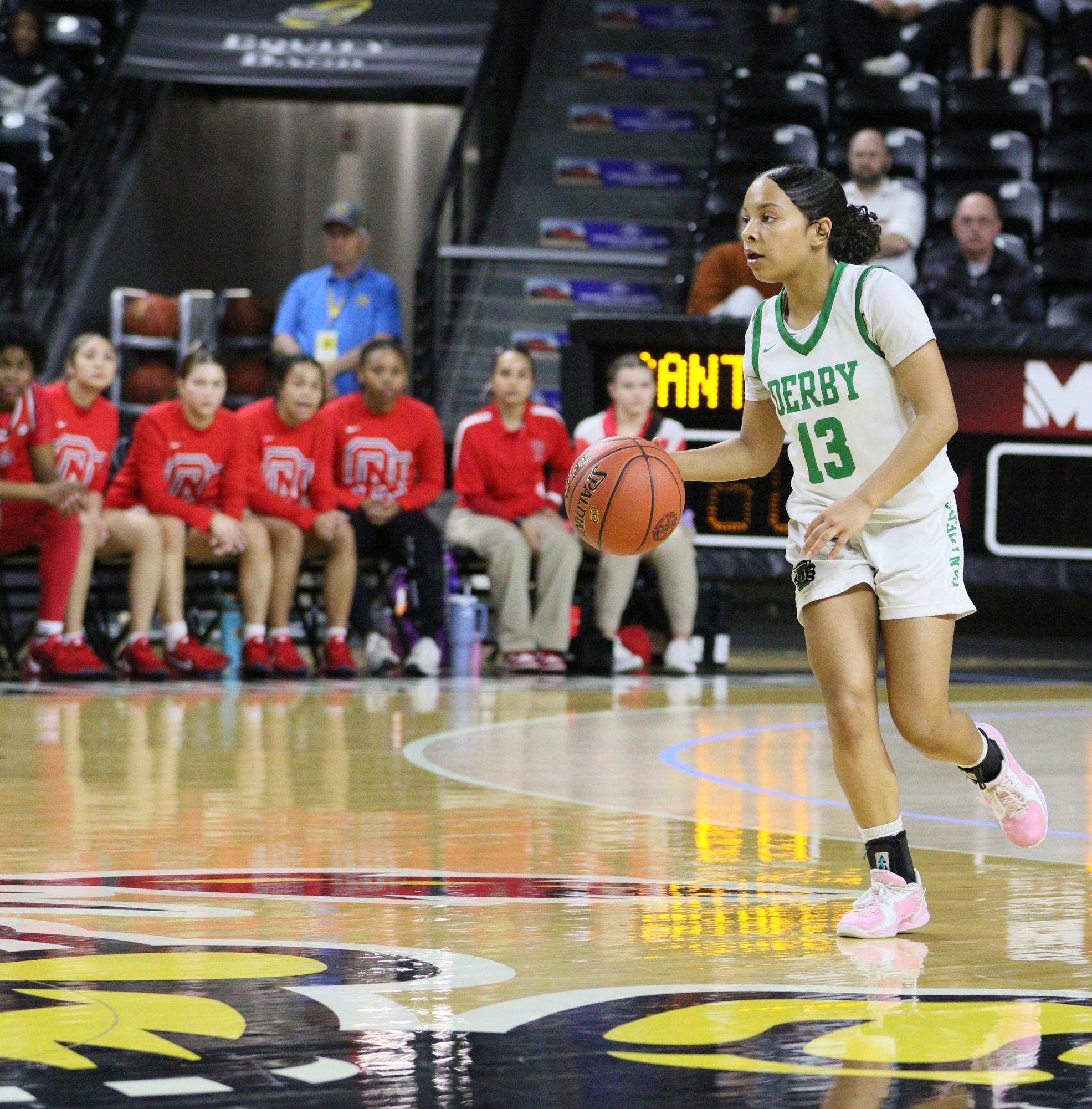 Girls state basketball vs. Olathe North (Photos by Maggie Elliott)