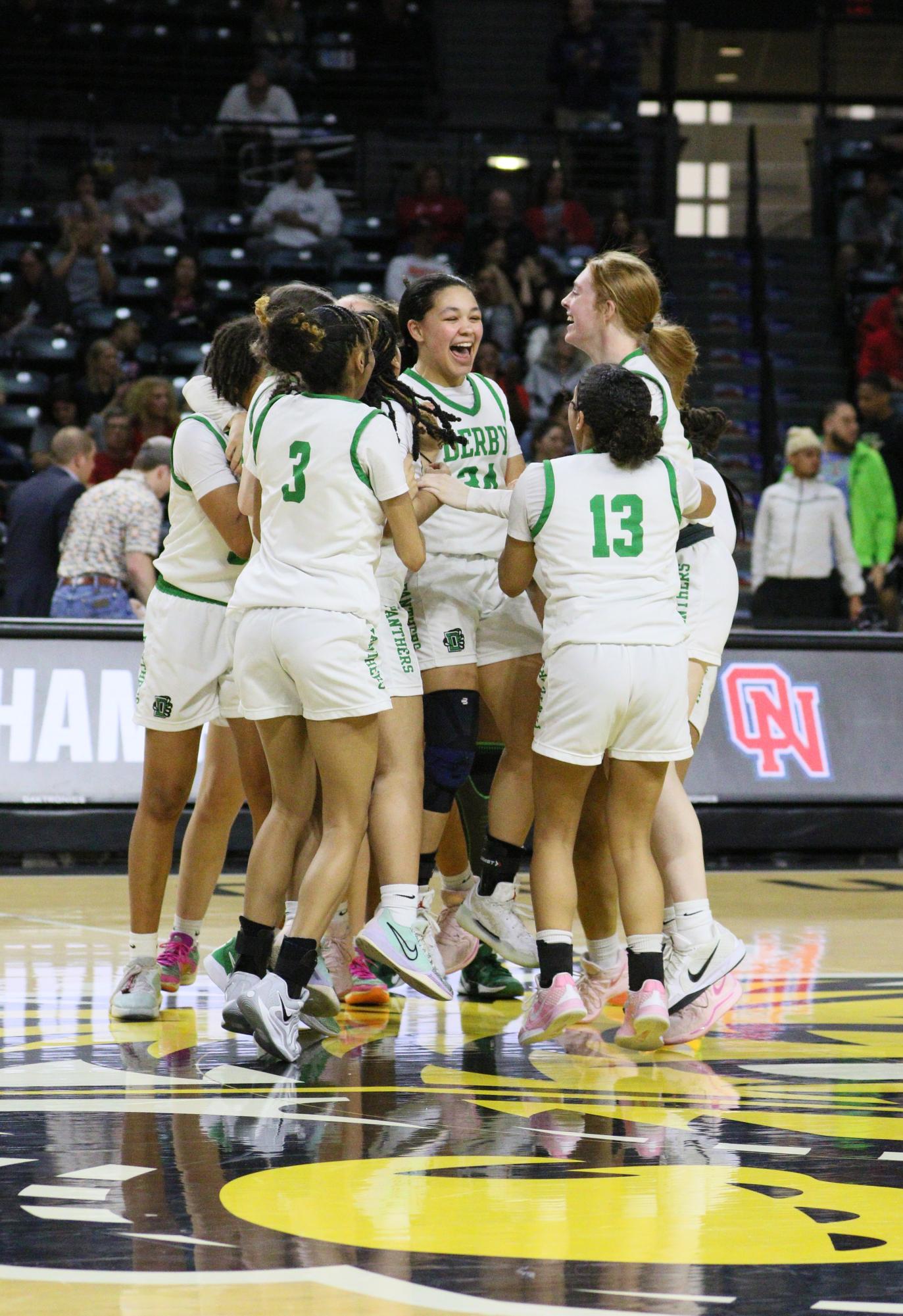 Girls state basketball vs. Olathe North (Photos by Maggie Elliott)