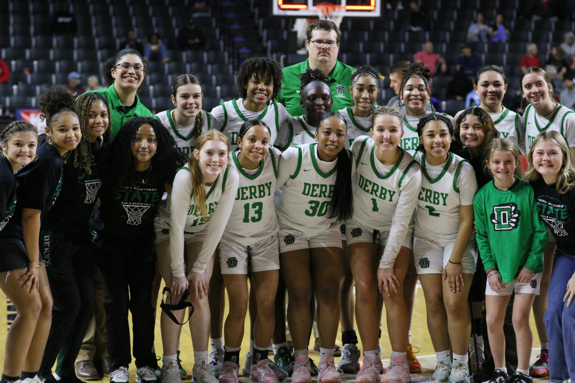 Girls state basketball vs. Olathe North (Photos by Maggie Elliott)