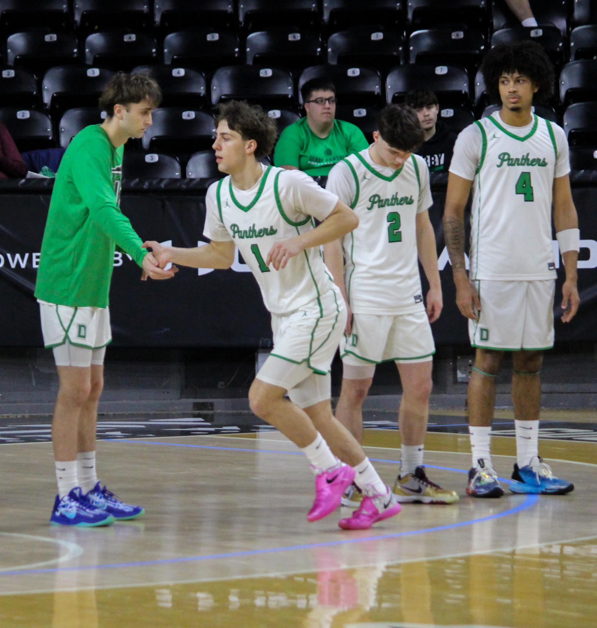 Boys state basketball vs. Olathe North (Photos by Stevie Hoppock)