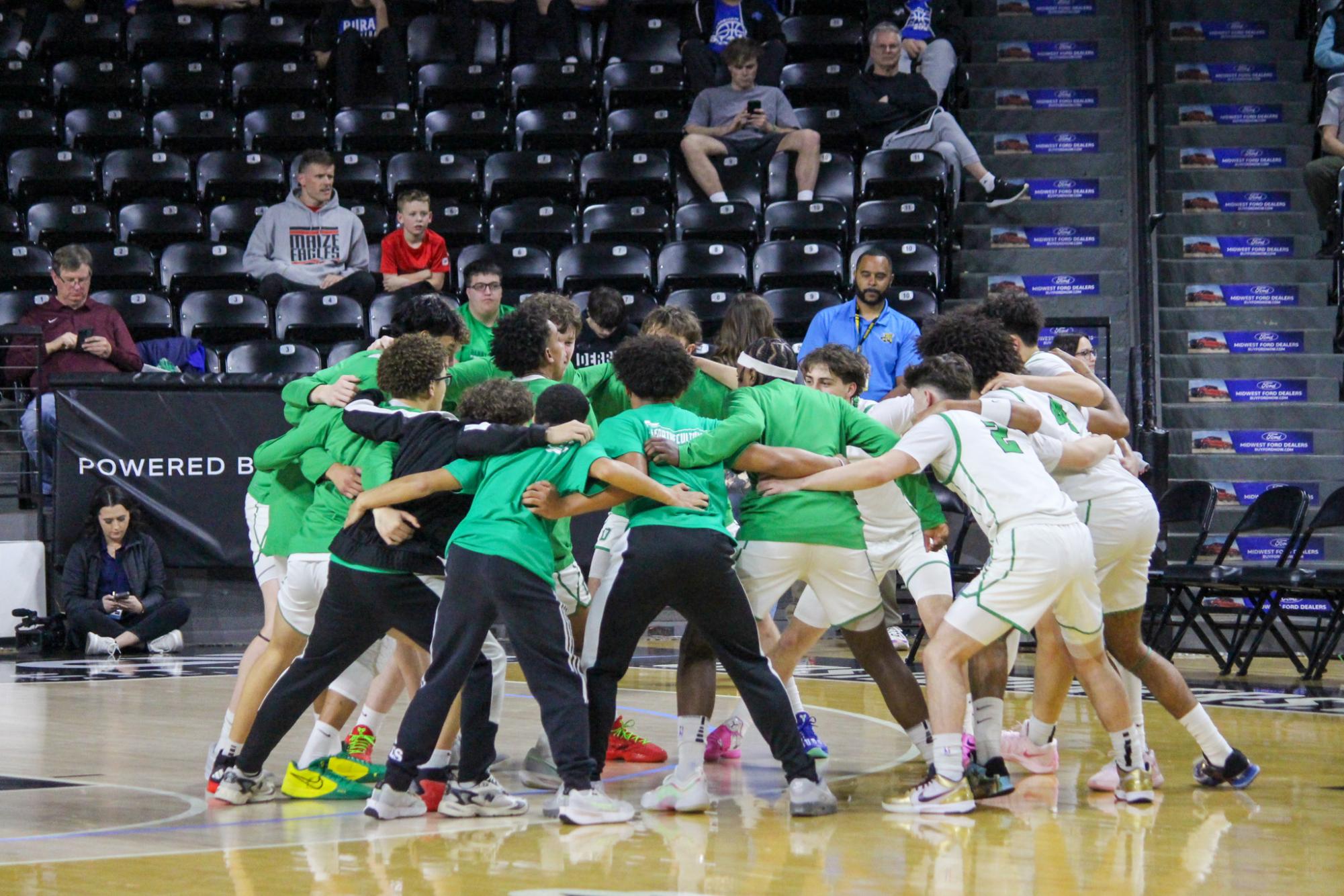 Boys state basketball vs. Olathe North (Photos by Stevie Hoppock)