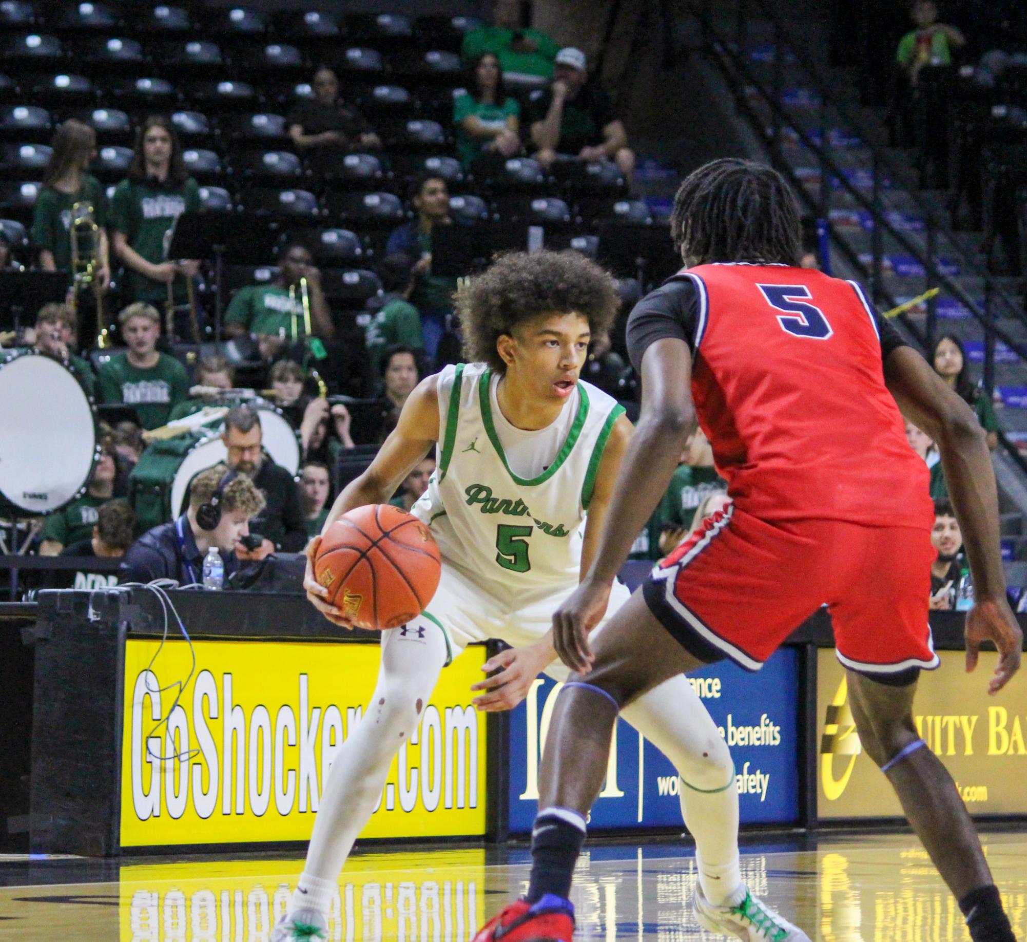 Boys state basketball vs. Olathe North (Photos by Stevie Hoppock)