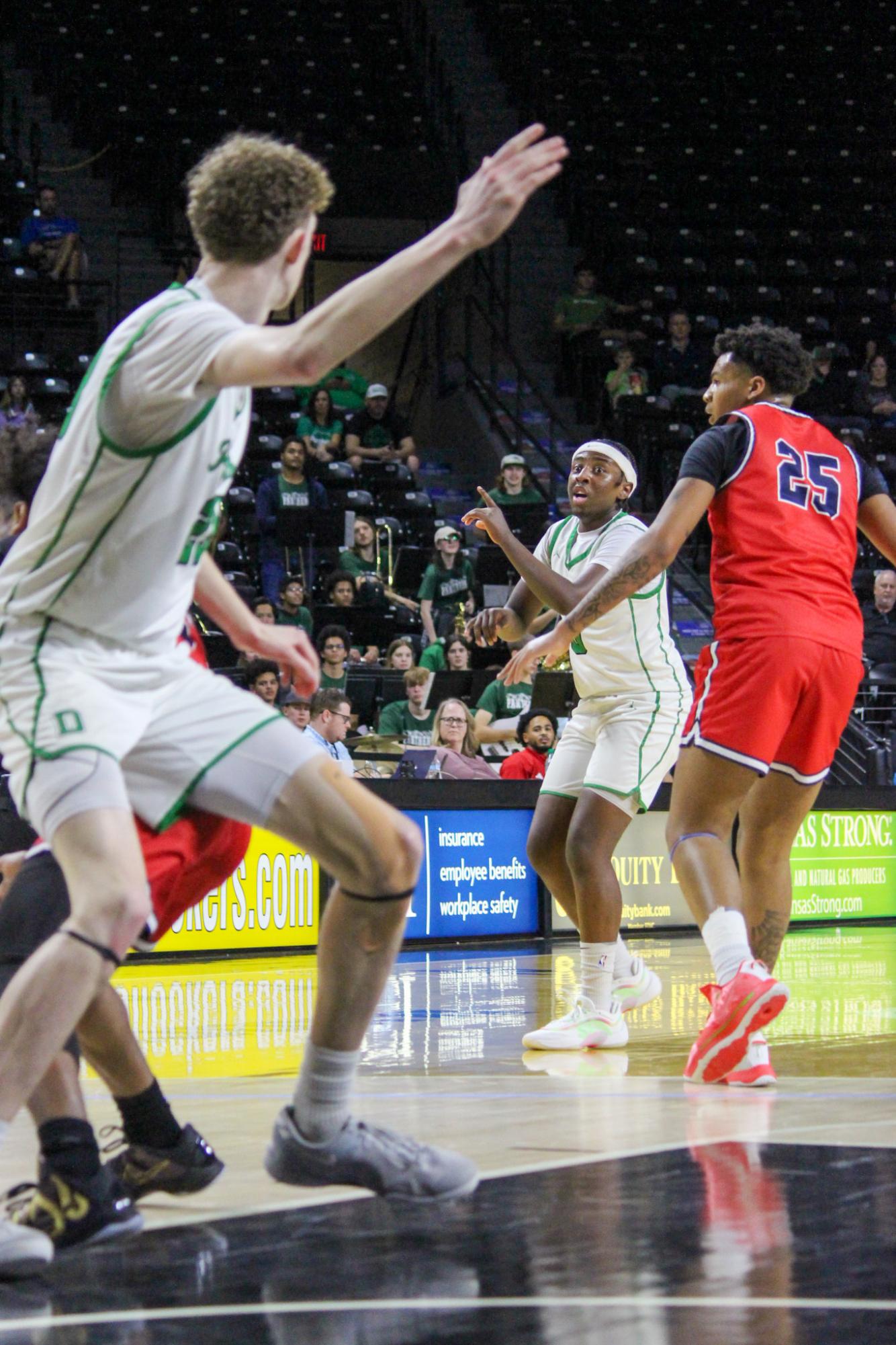 Boys state basketball vs. Olathe North (Photos by Stevie Hoppock)