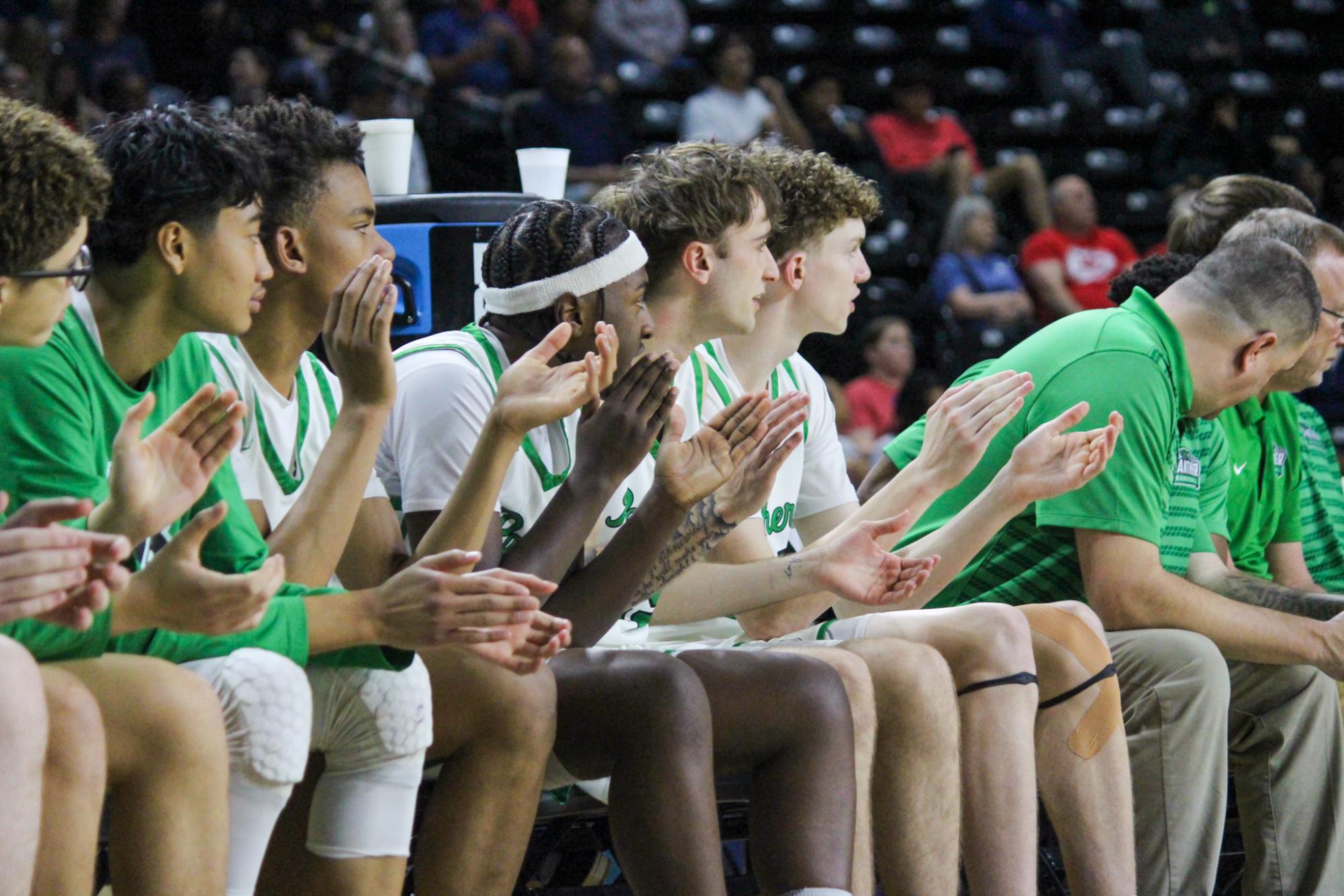 Boys state basketball vs. Olathe North (Photos by Stevie Hoppock)