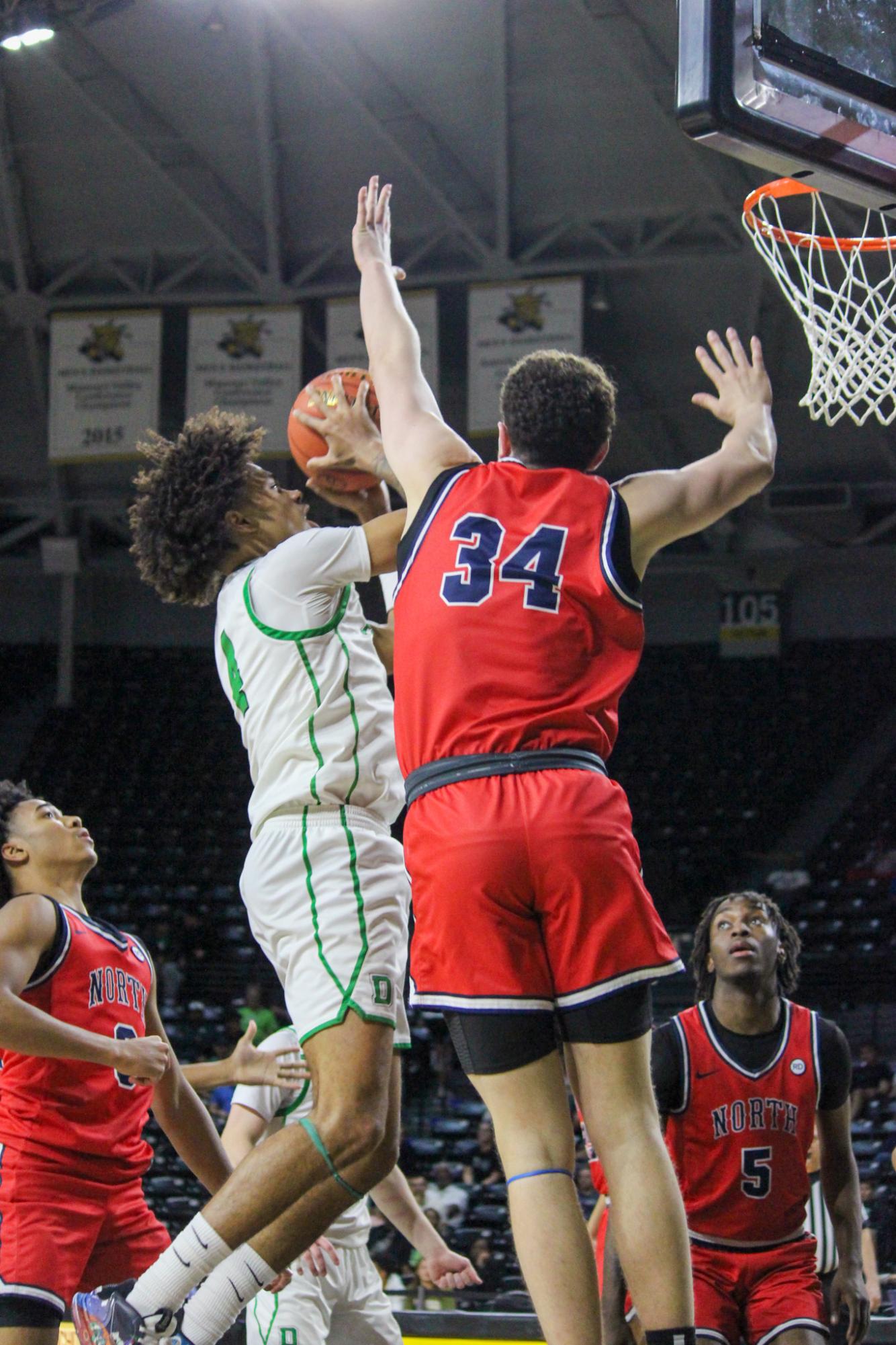 Boys state basketball vs. Olathe North (Photos by Stevie Hoppock)