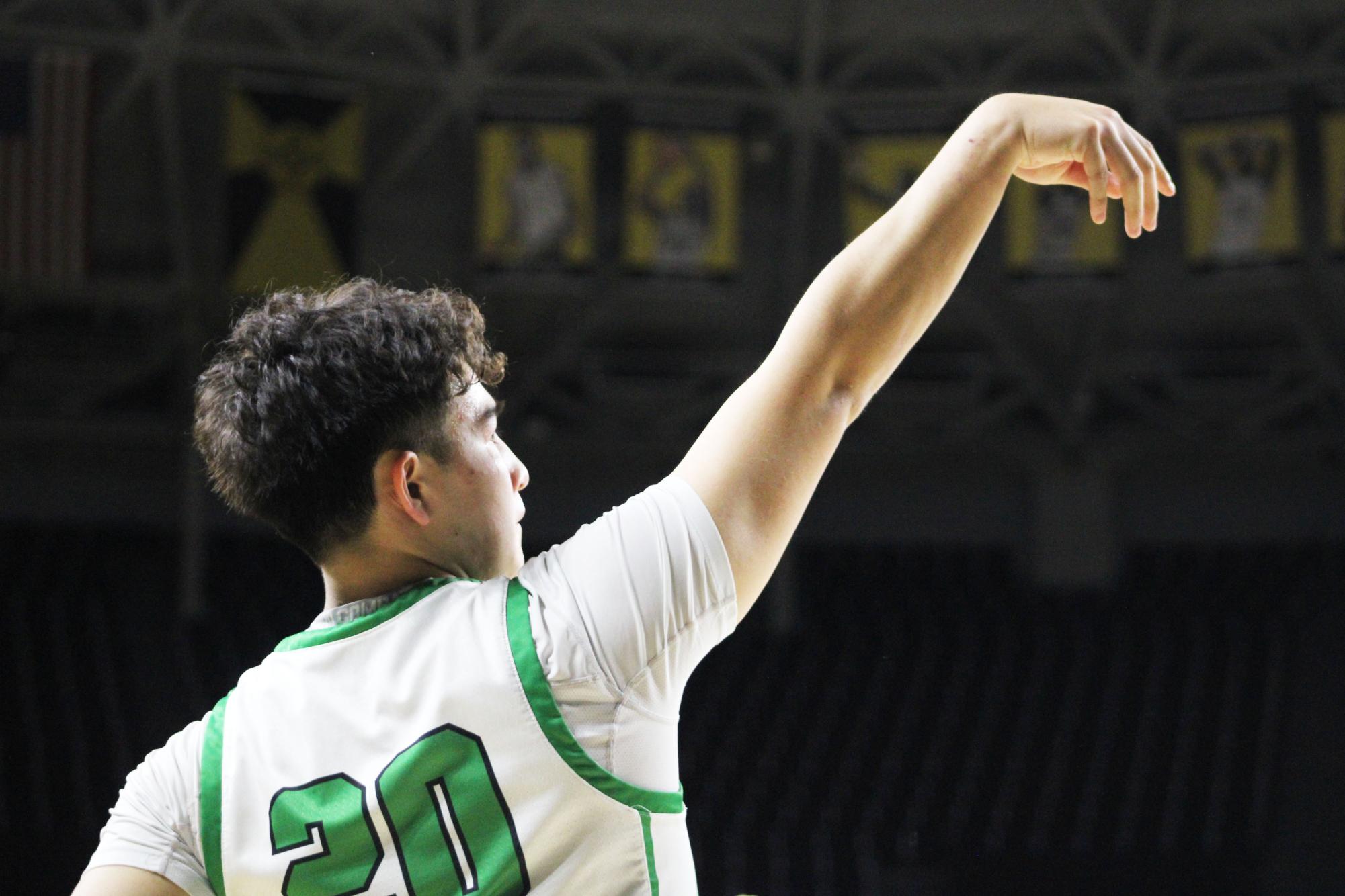 Boys state basketball vs. Olathe North (Photos by Emma Searle)