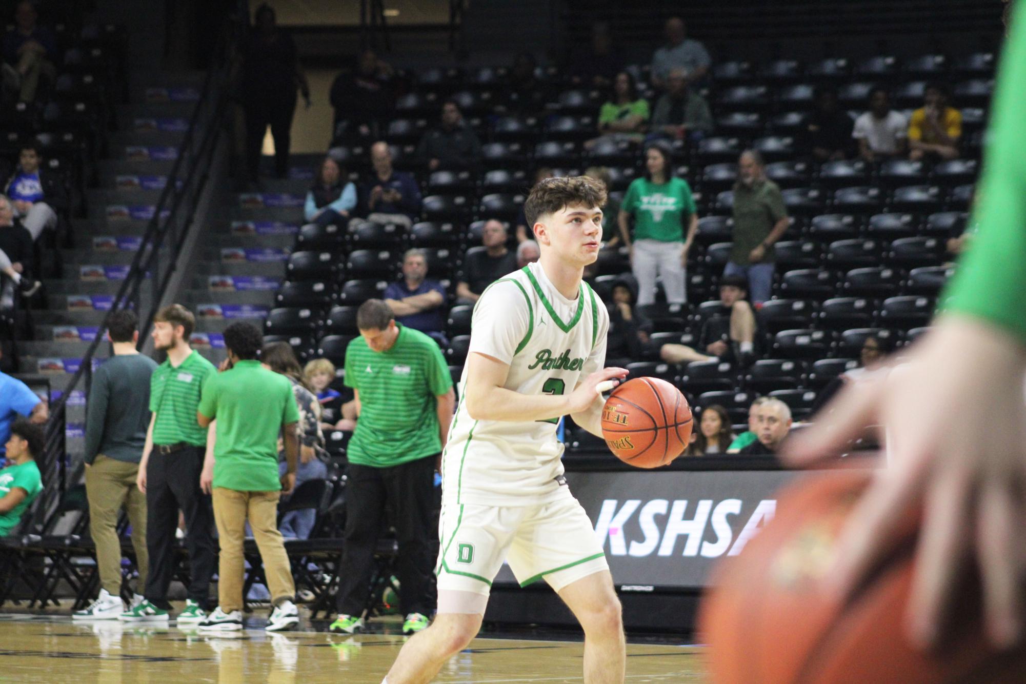 Boys state basketball vs. Olathe North (Photos by Emma Searle)