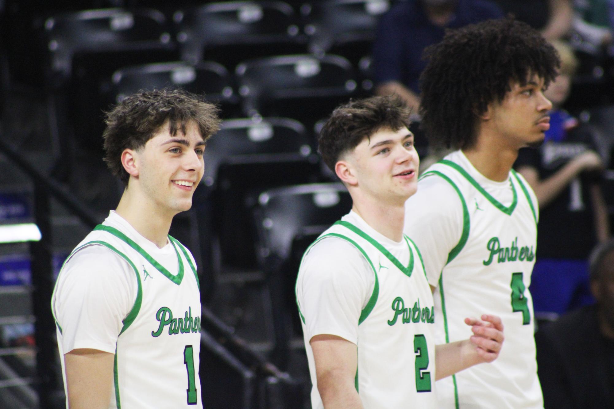 Boys state basketball vs. Olathe North (Photos by Emma Searle)