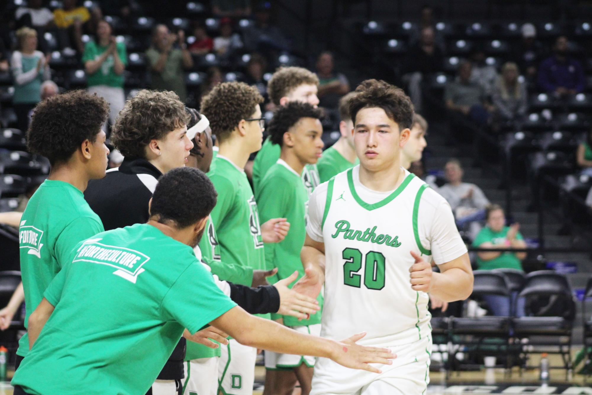 Boys state basketball vs. Olathe North (Photos by Emma Searle)