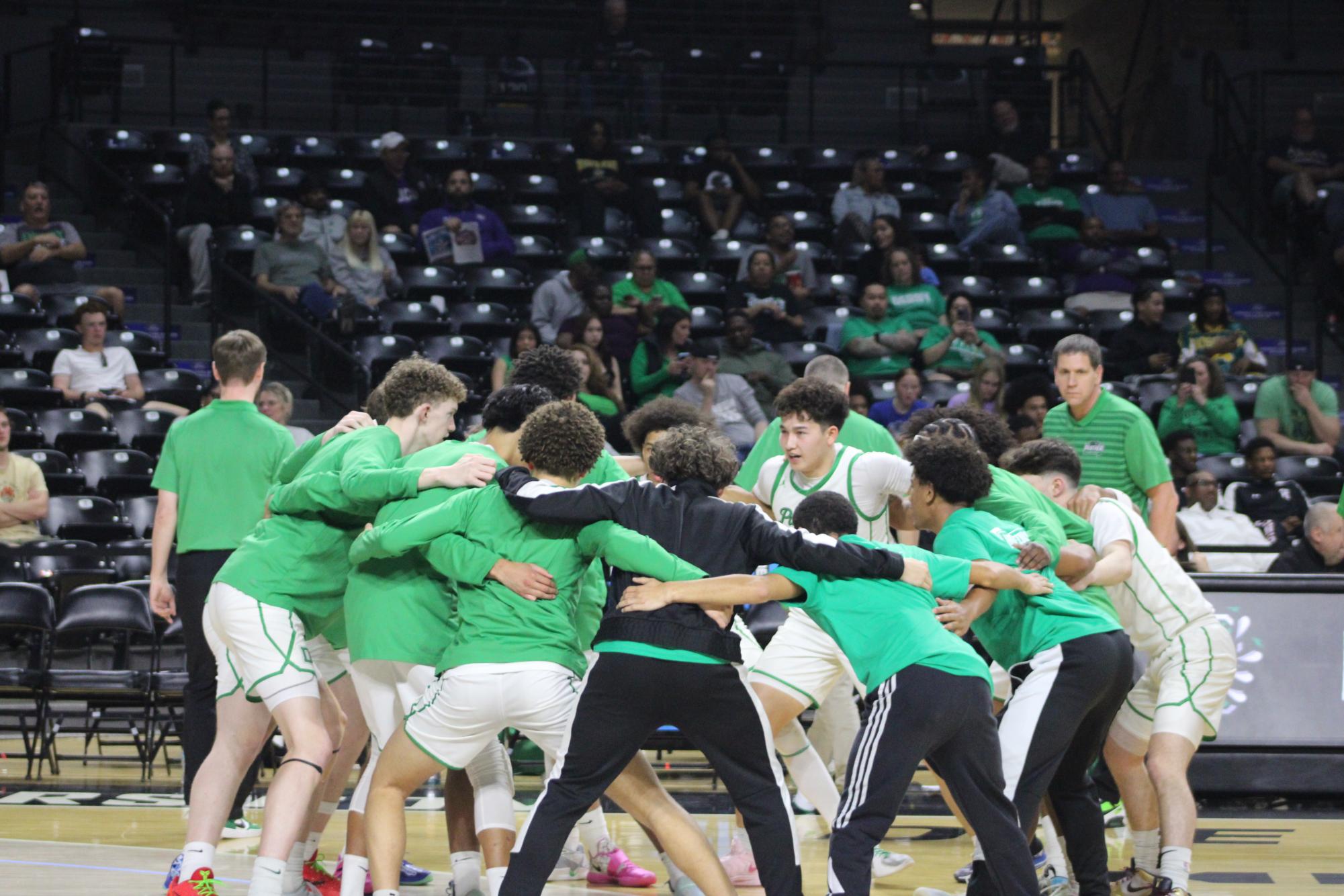 Boys state basketball vs. Olathe North (Photos by Emma Searle)