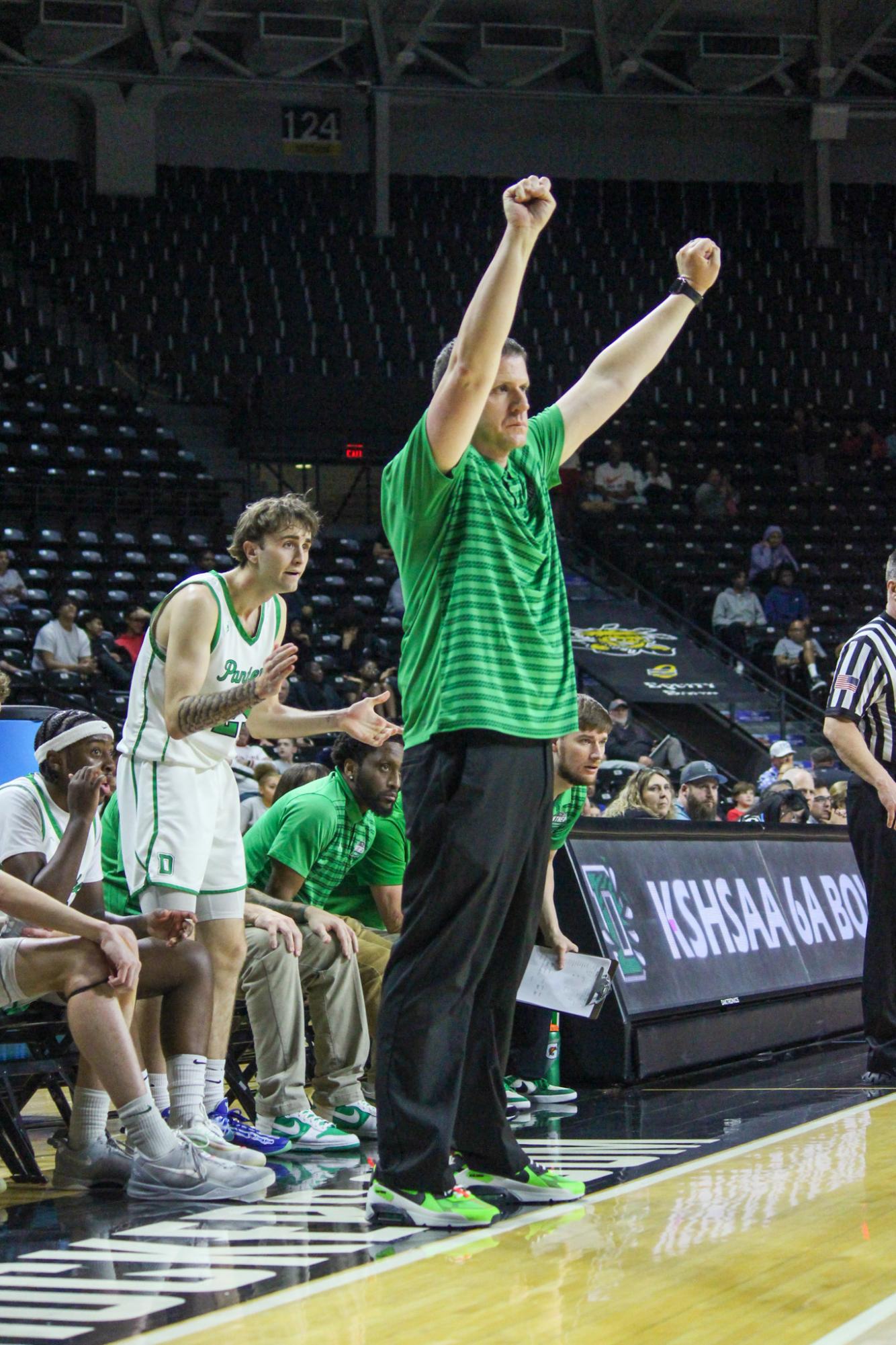 Boys state basketball vs. Olathe North (Photos by Stevie Hoppock)