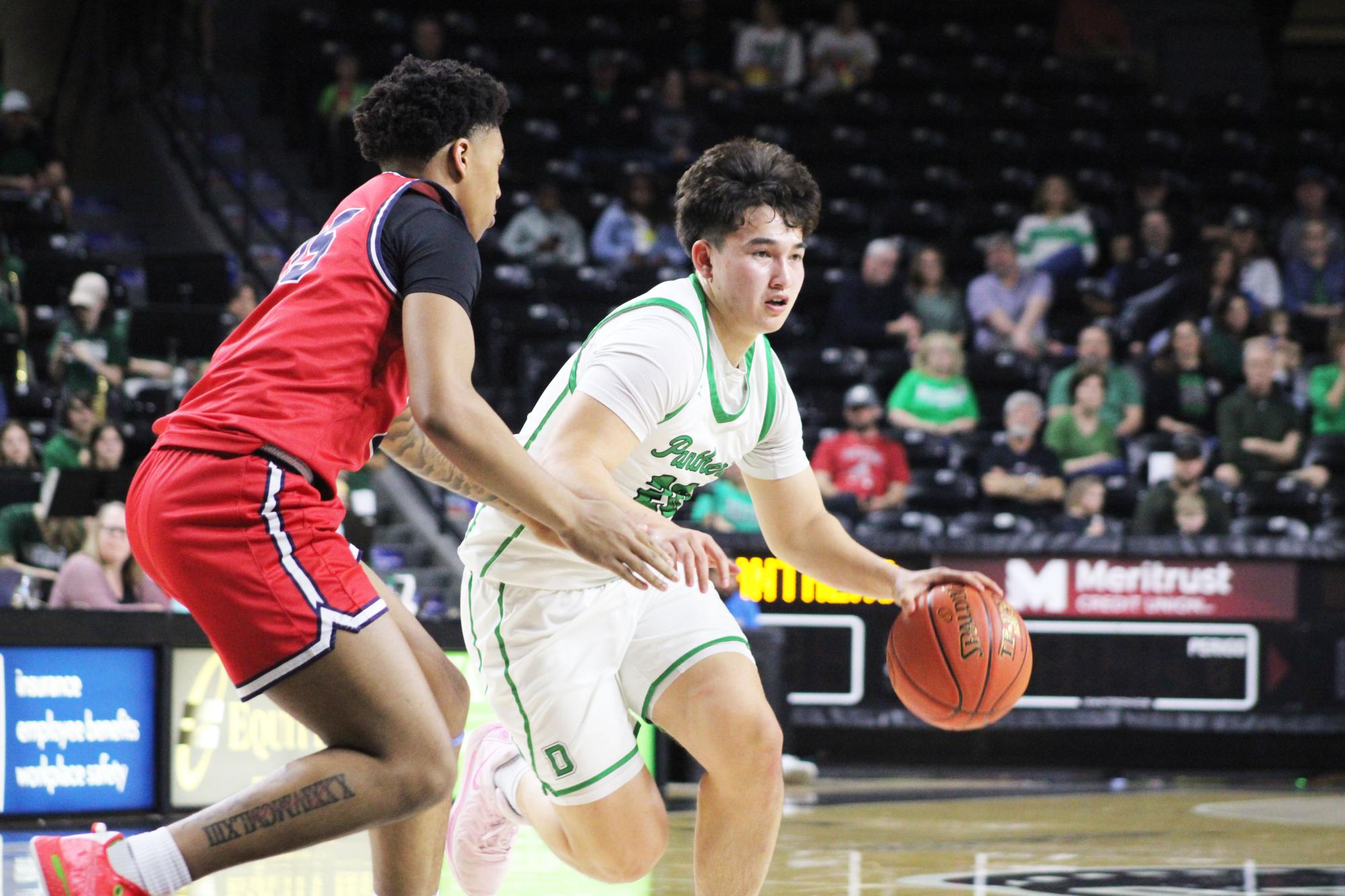 Boys state basketball vs. Olathe North (Photos by Emma Searle)