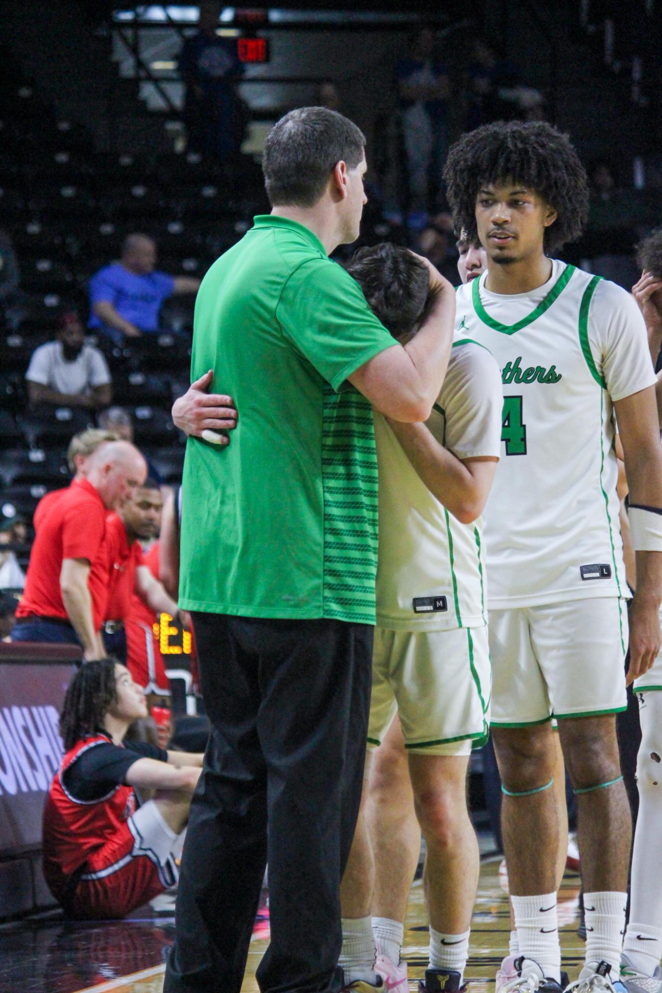 Boys state basketball vs. Olathe North (Photos by Stevie Hoppock)