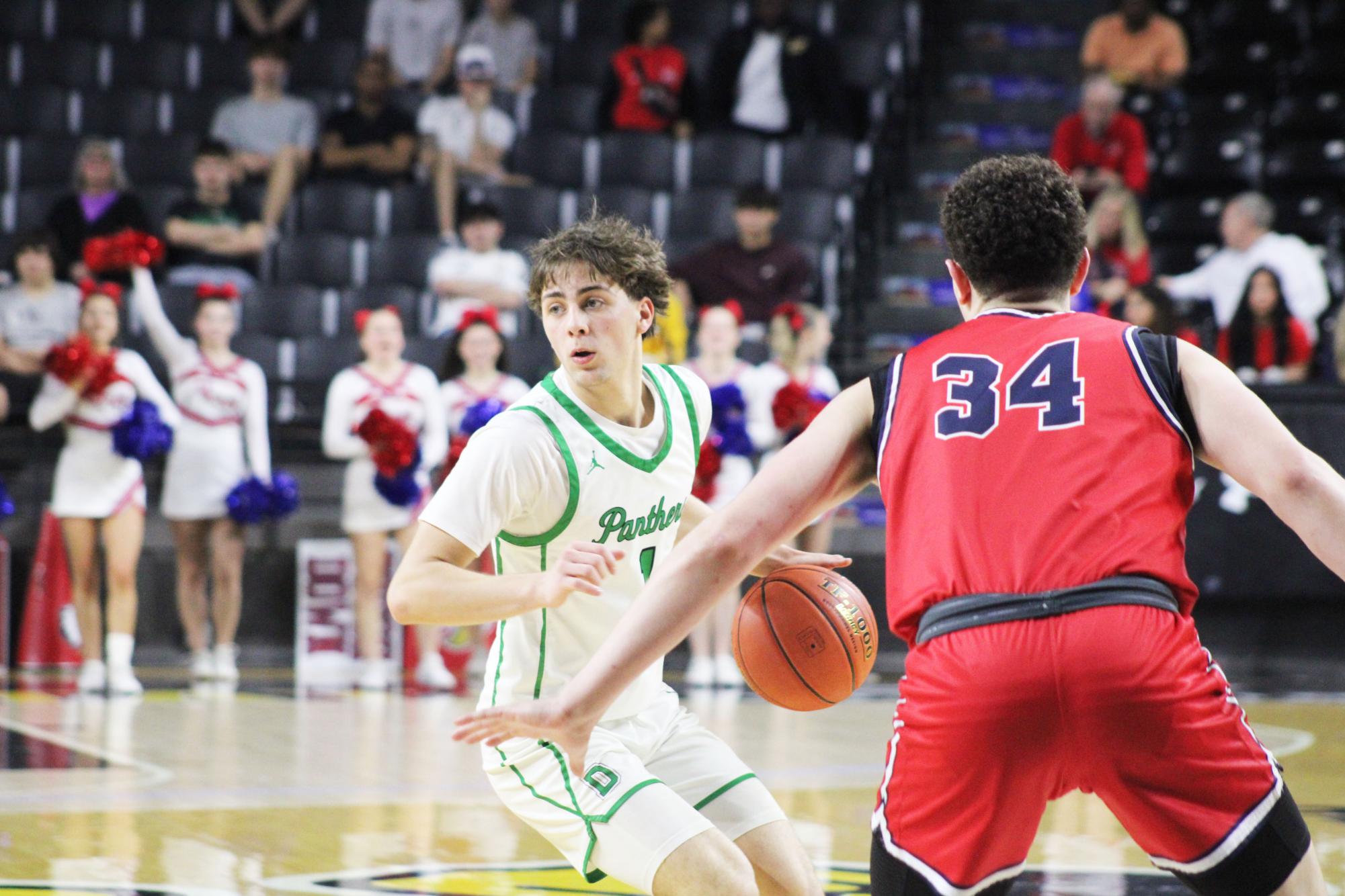 Boys state basketball vs. Olathe North (Photos by Emma Searle)